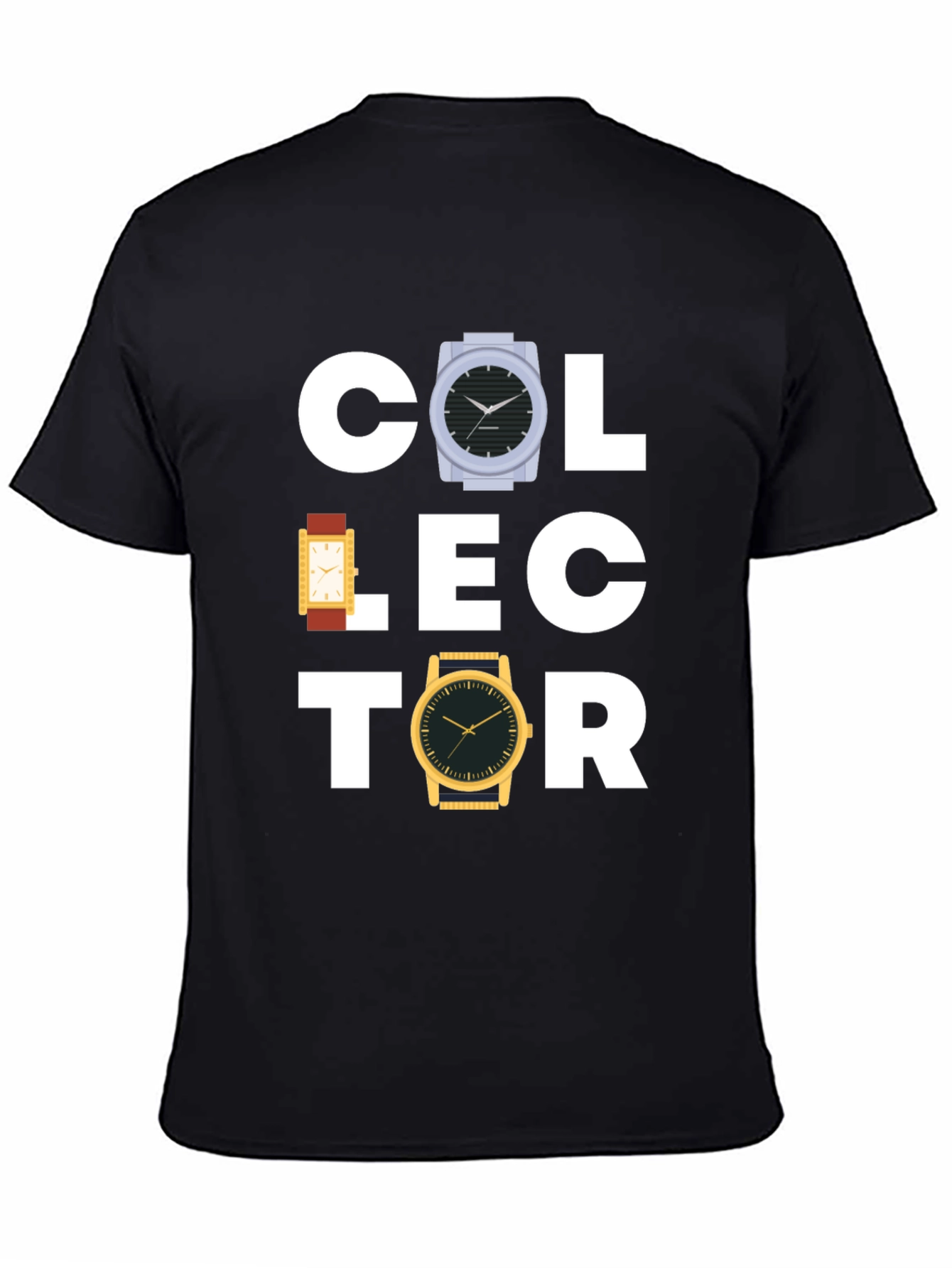 Watch Collector Graphic Tee - Stylish & Unique