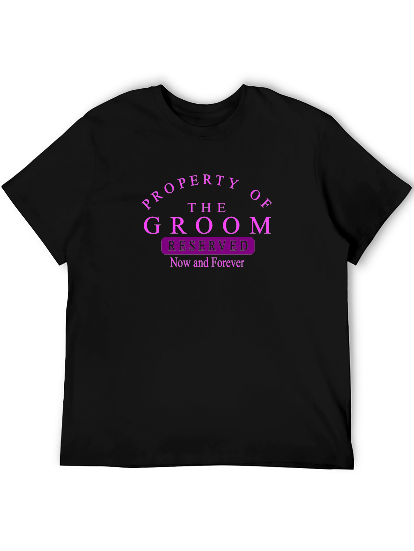 Property of the Groom Black T-Shirt