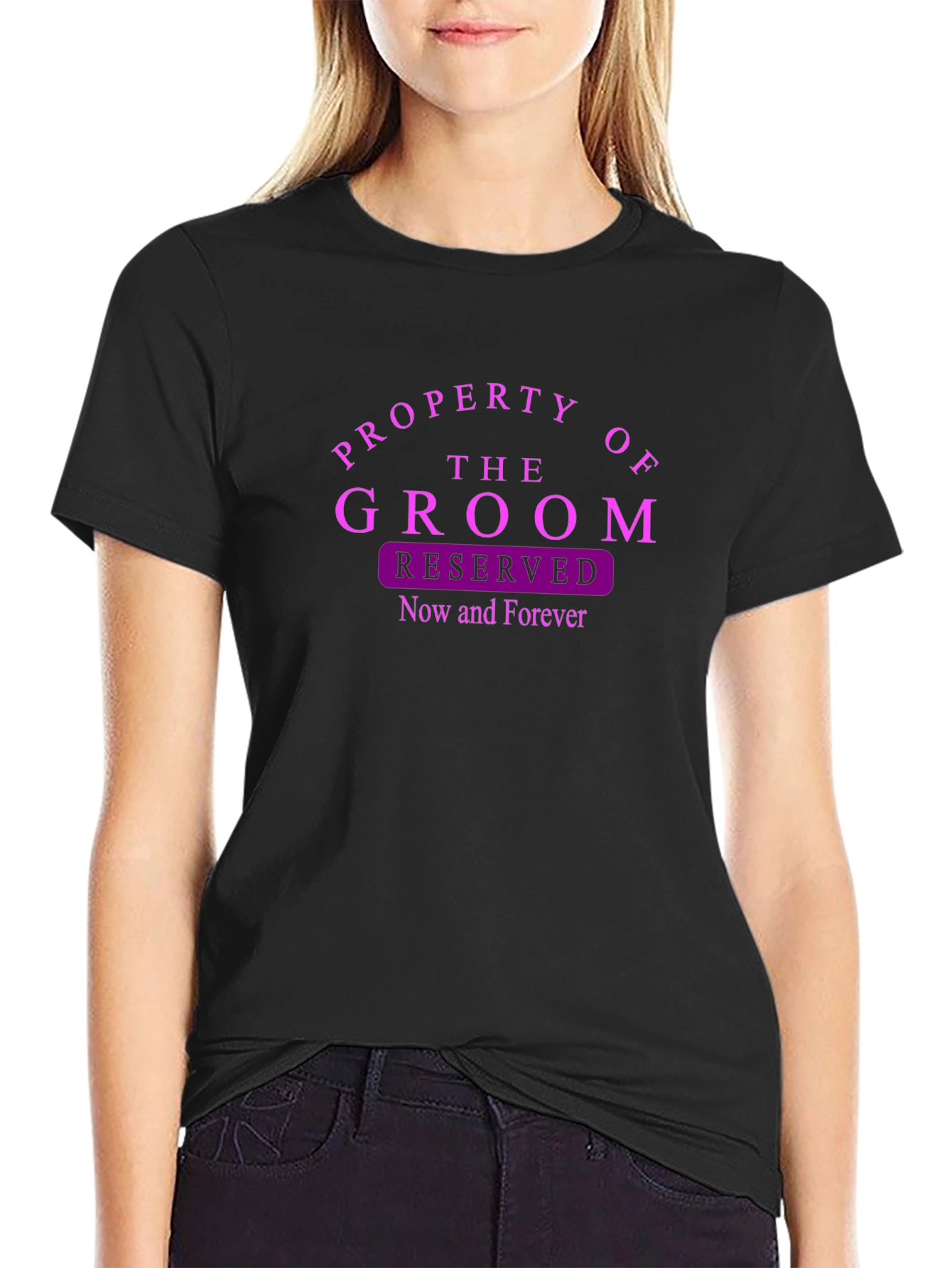 Property of the Groom Black T-Shirt