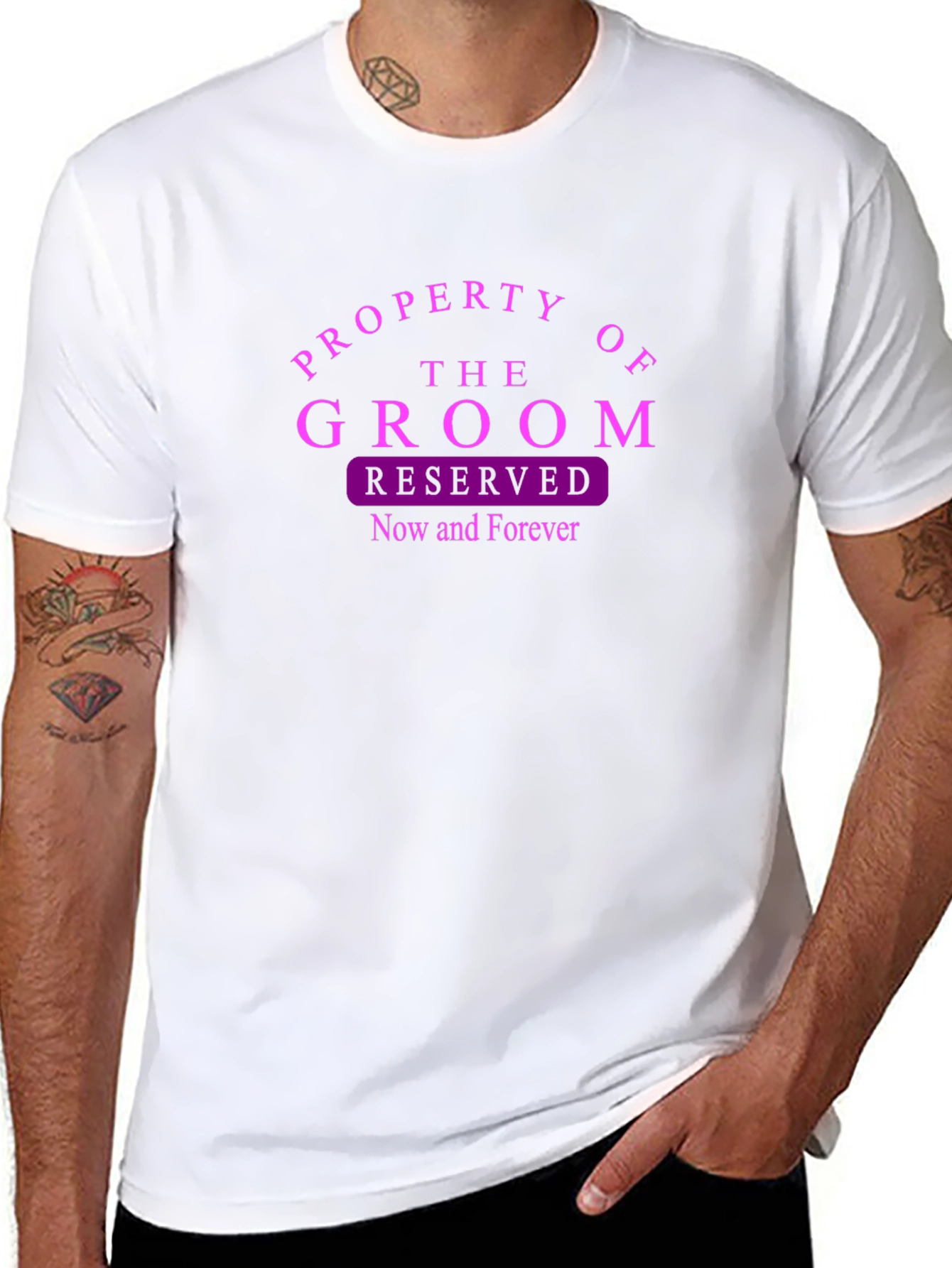 Property of the Groom Black T-Shirt