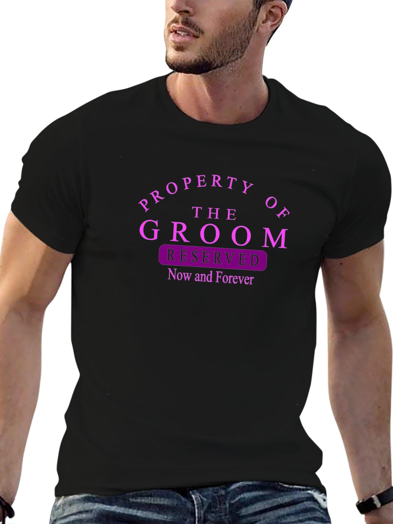 Property of the Groom Black T-Shirt