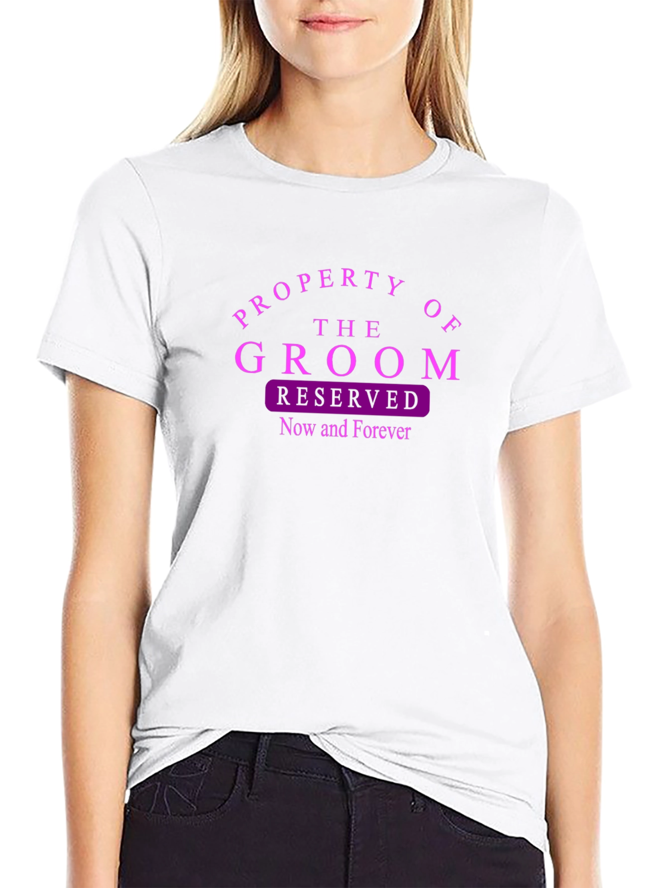 Property of the Groom Black T-Shirt