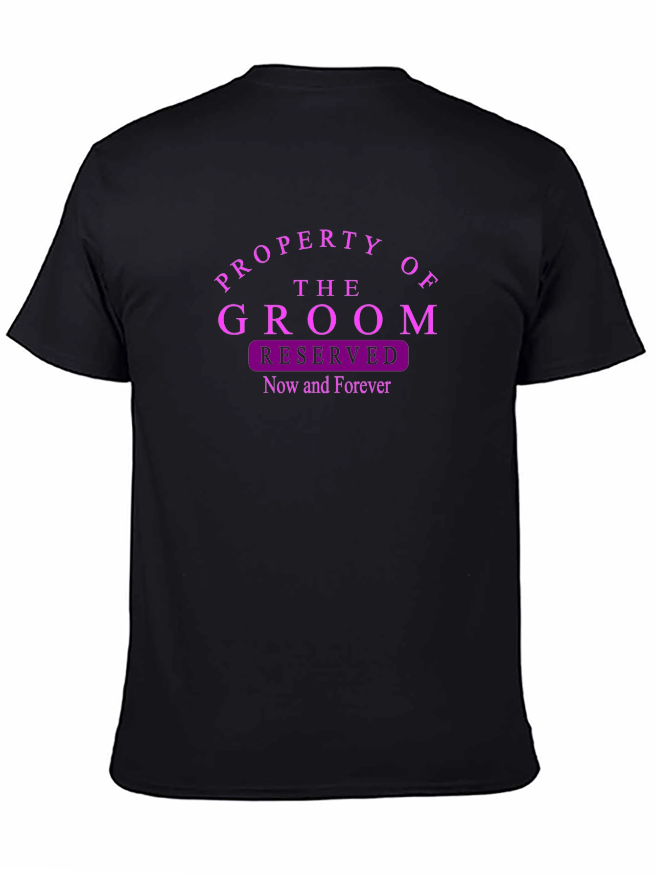 Property of the Groom Black T-Shirt