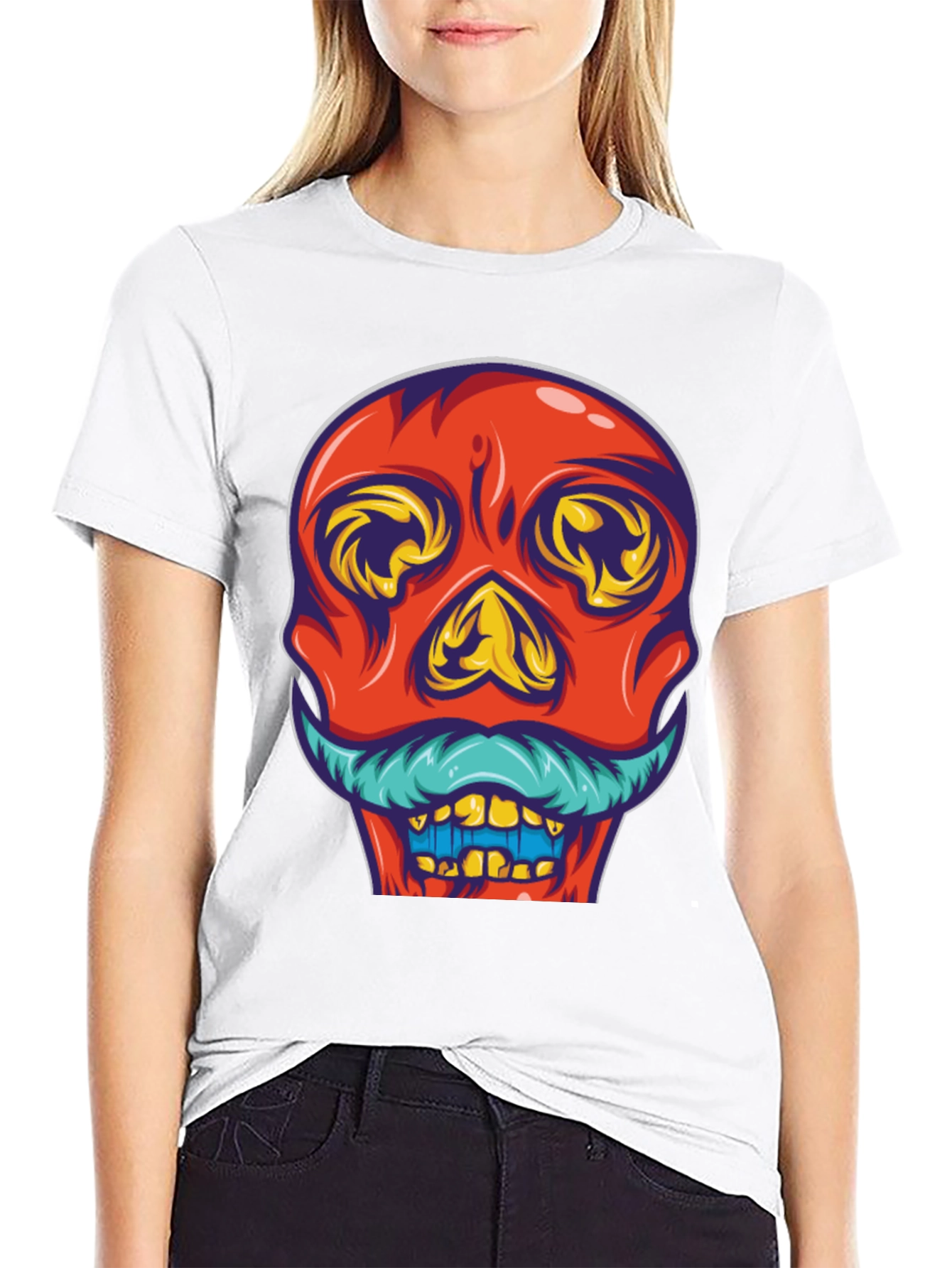 Skull Graphic Tee - Bold & Unique Design