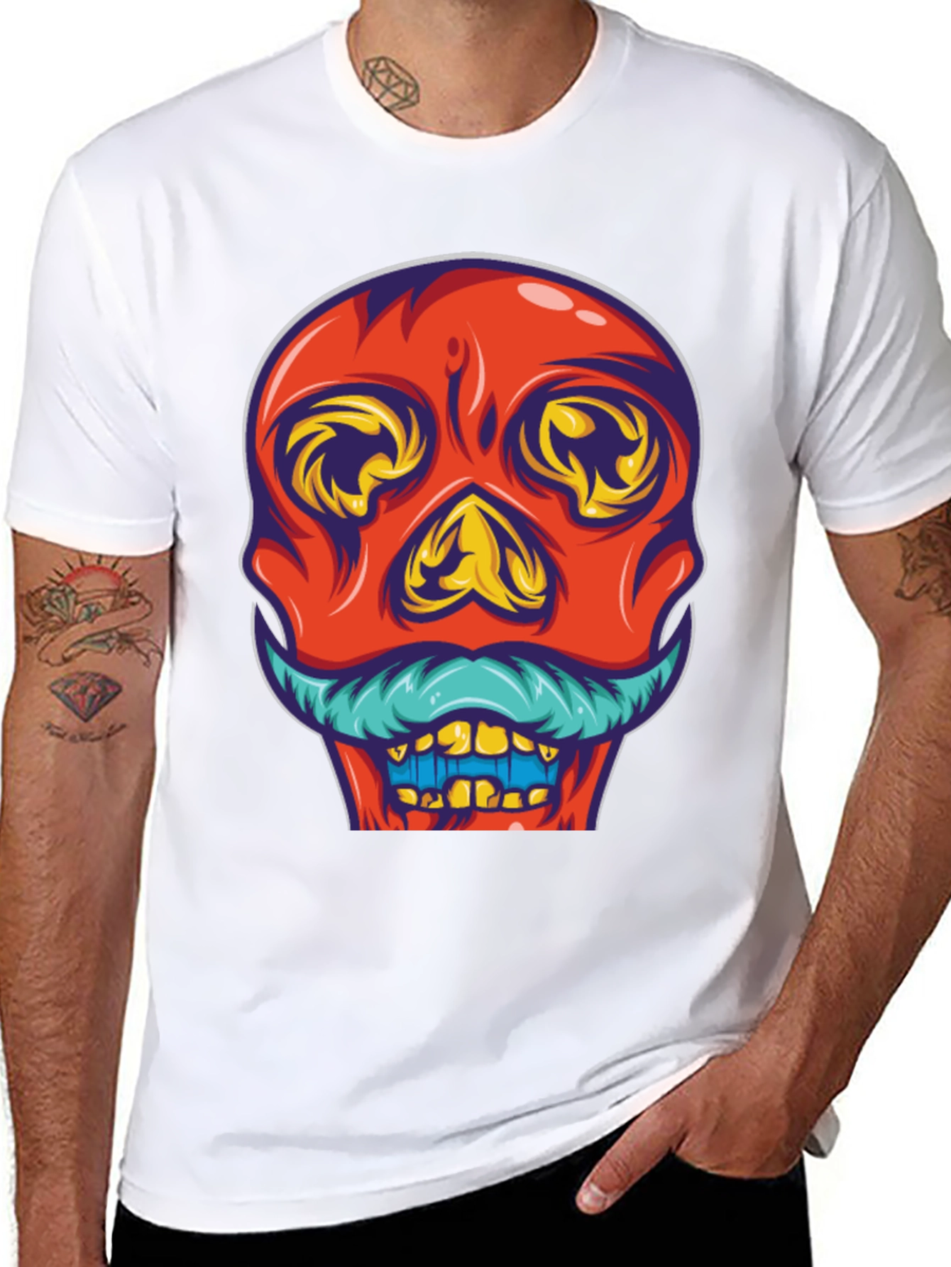 Skull Graphic Tee - Bold & Unique Design