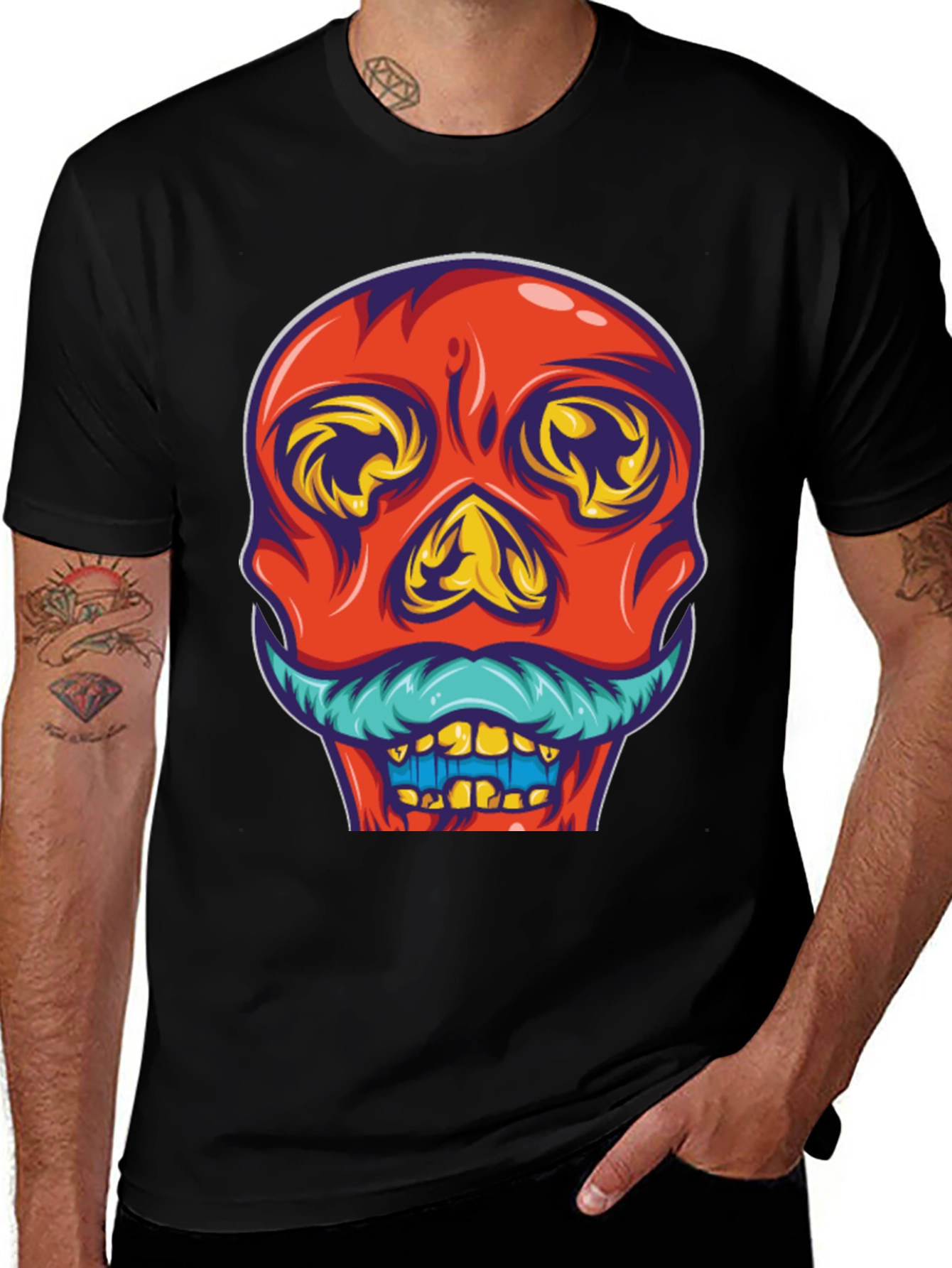 Skull Graphic Tee - Bold & Unique Design