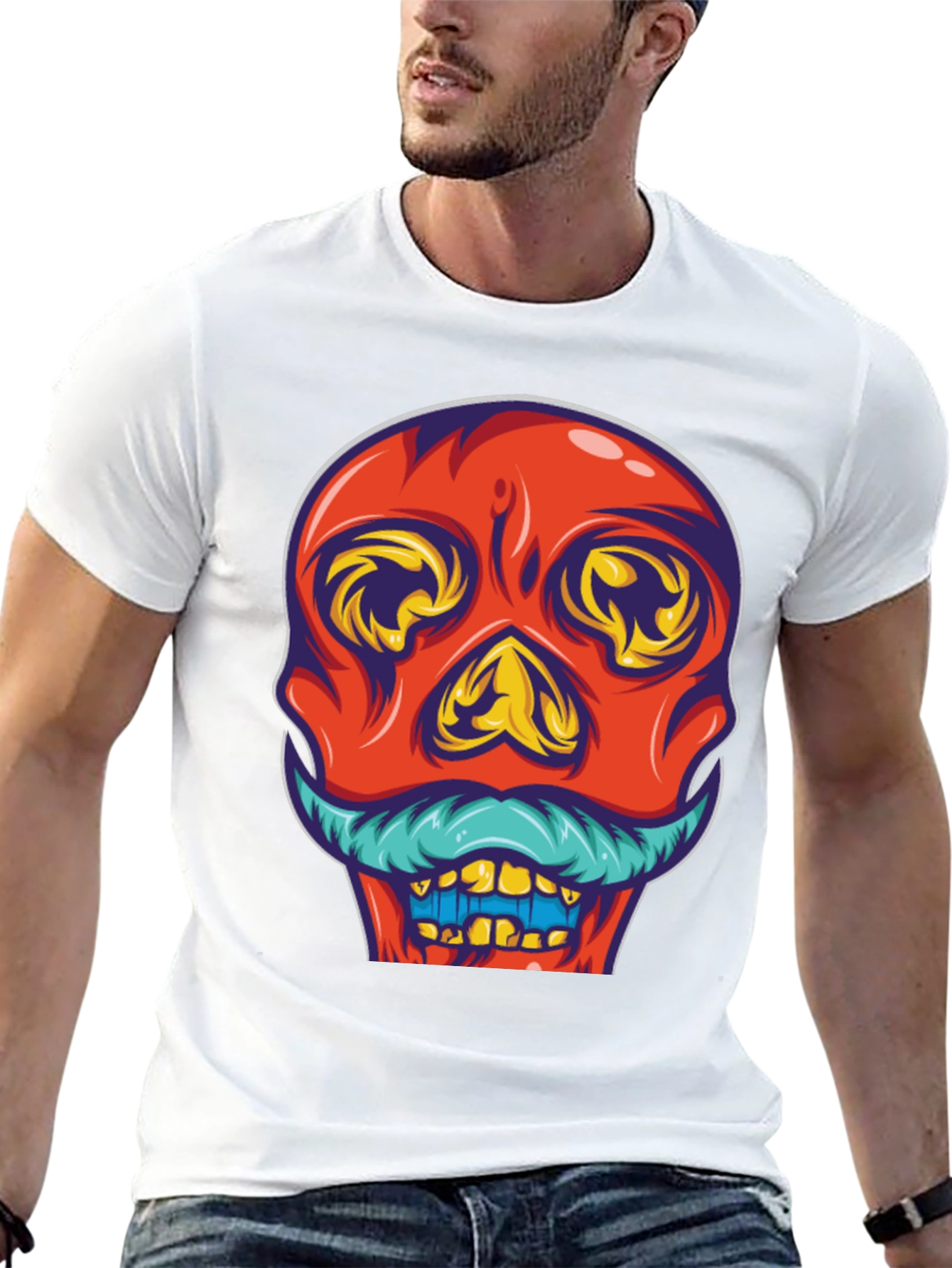 Skull Graphic Tee - Bold & Unique Design