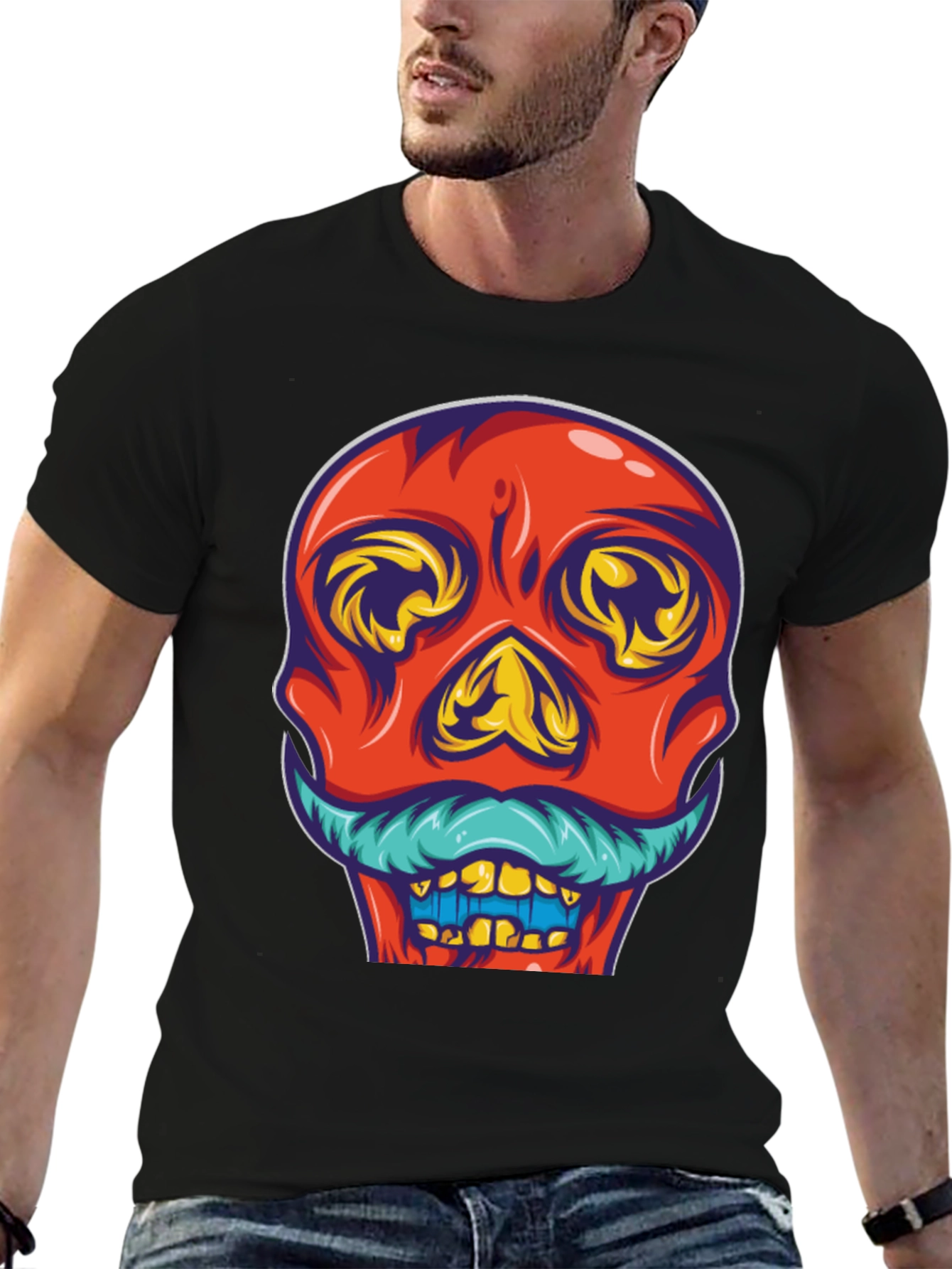 Skull Graphic Tee - Bold & Unique Design