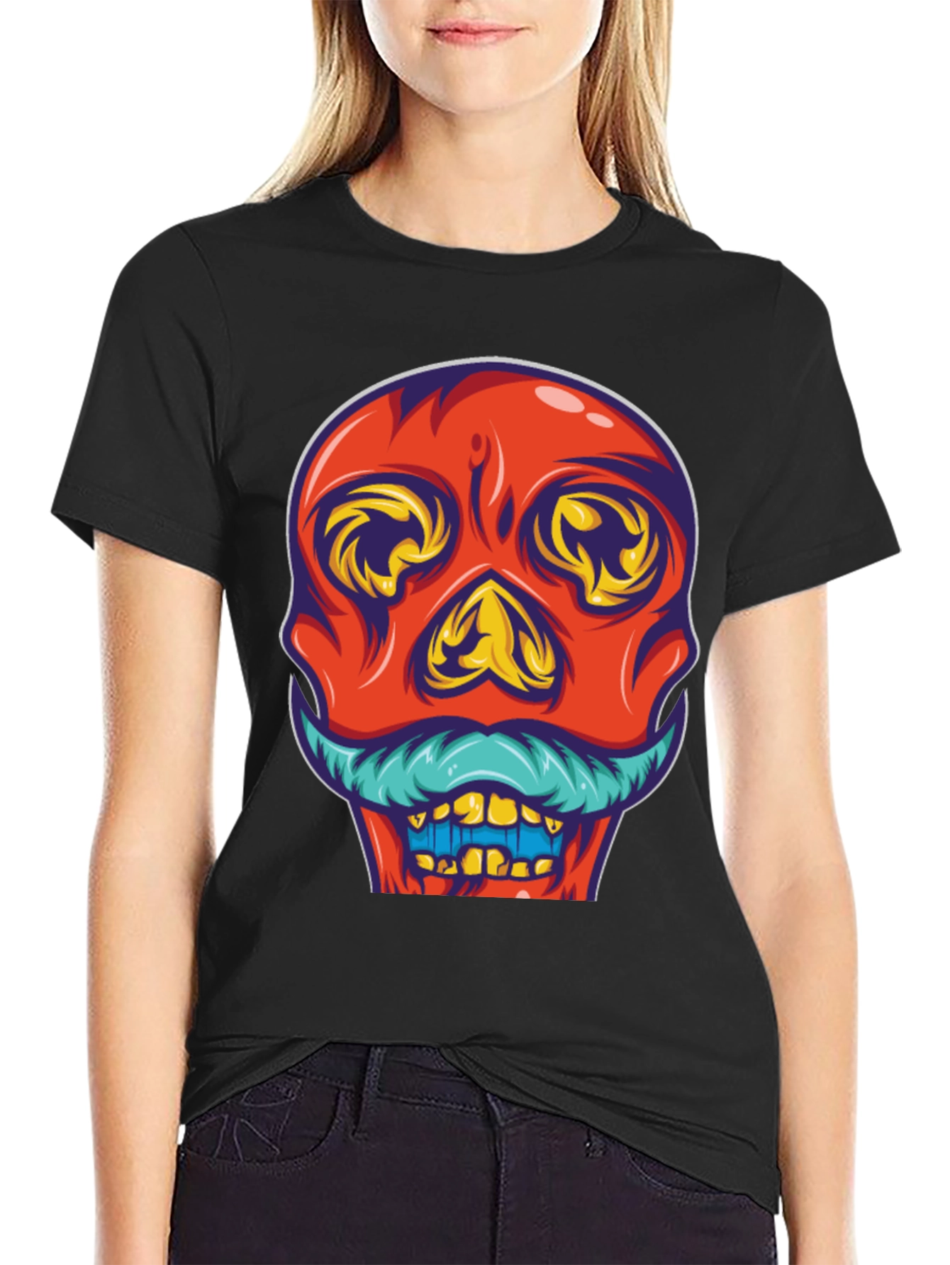 Skull Graphic Tee - Bold & Unique Design