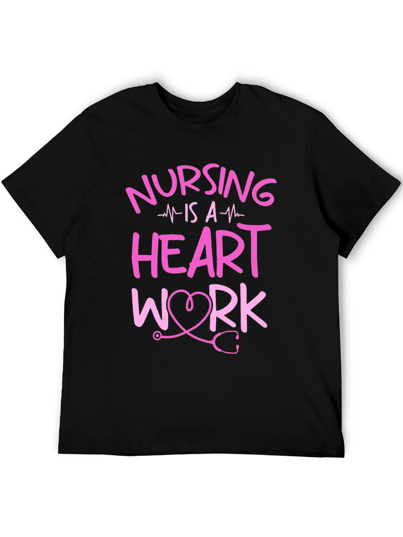 Nursing is a Heart Work T-Shirt
