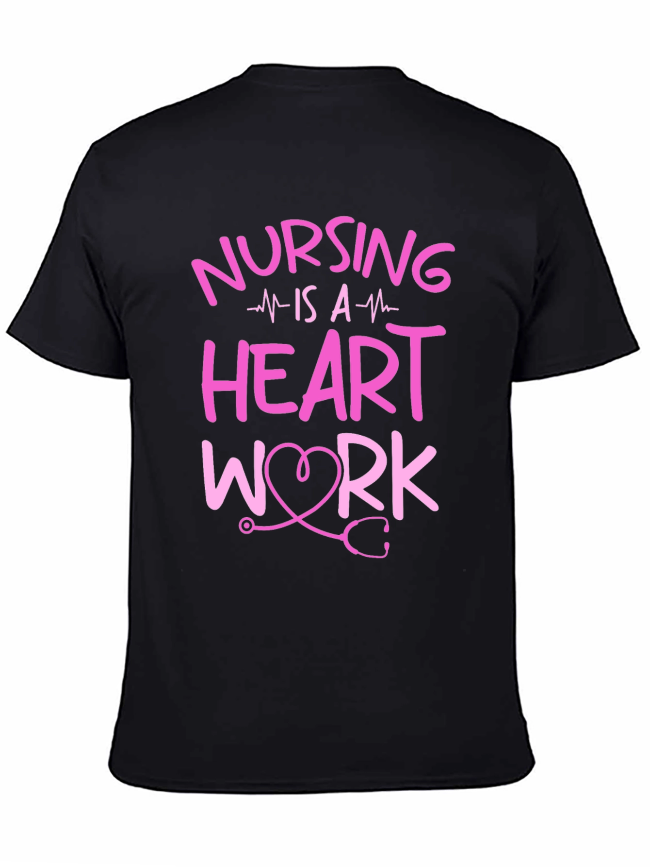 Nursing is a Heart Work T-Shirt