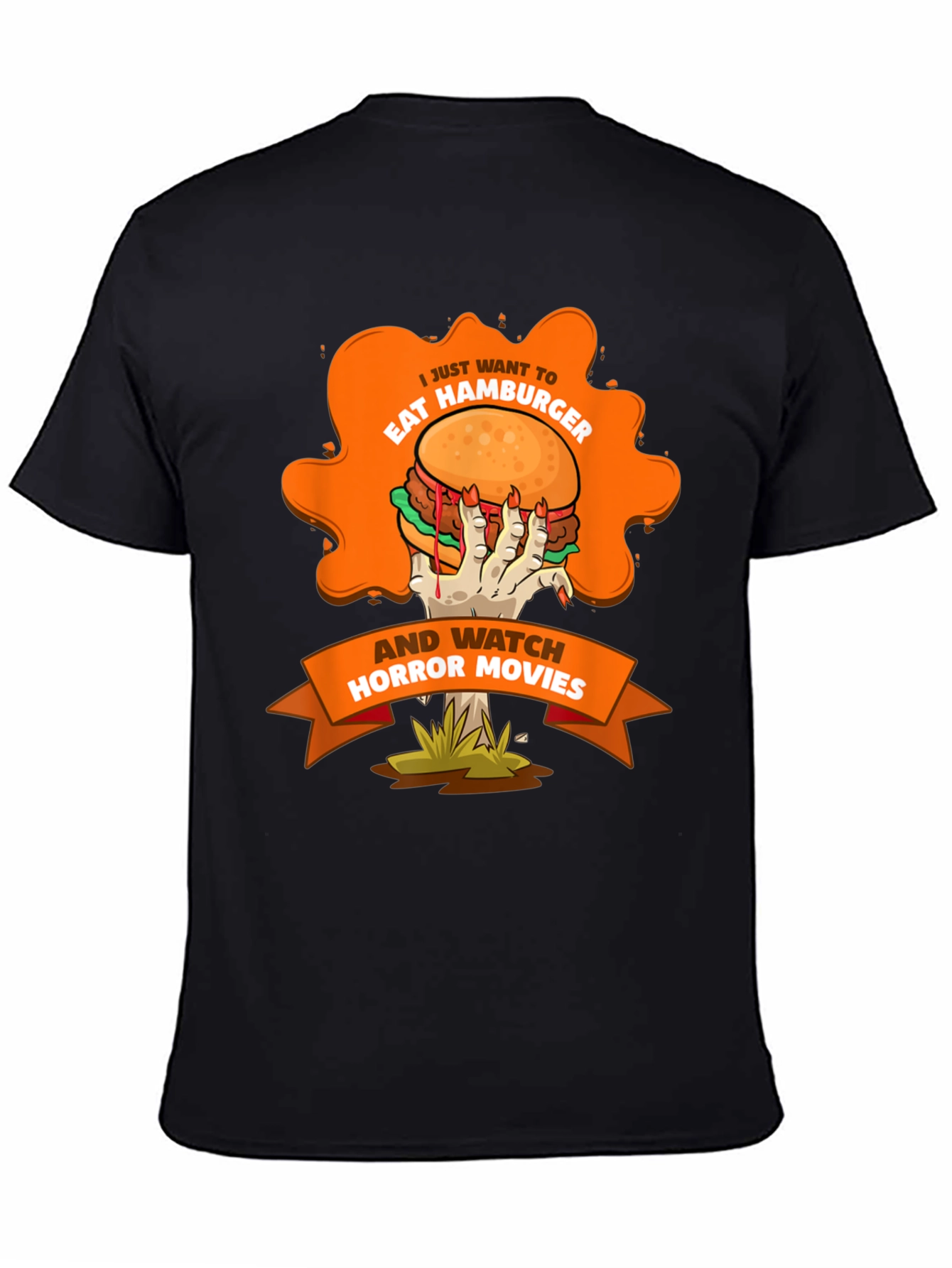 Hamburger Horror Movie T-Shirt
