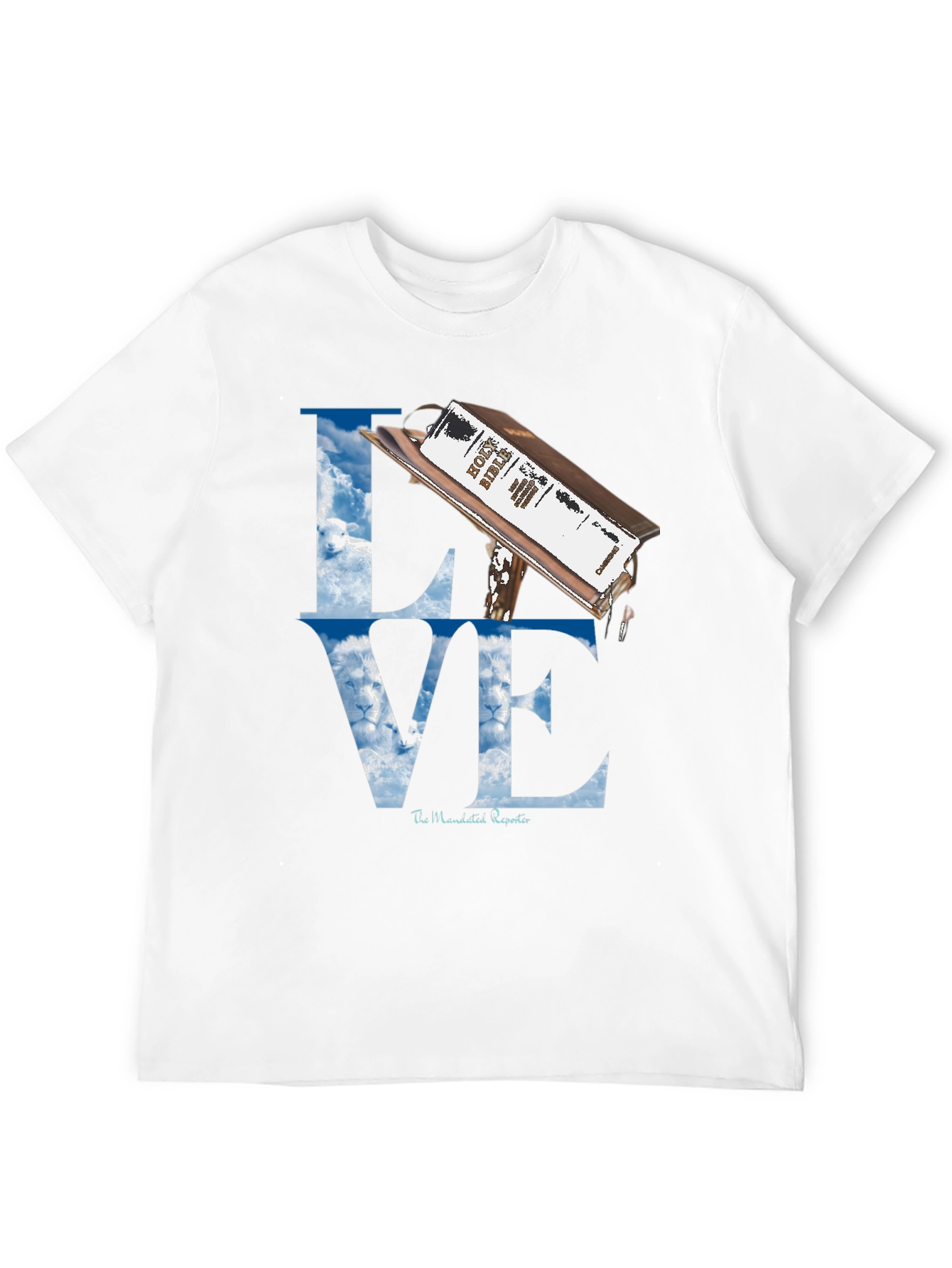 Love Bible T-Shirt - Religious Graphic Tee