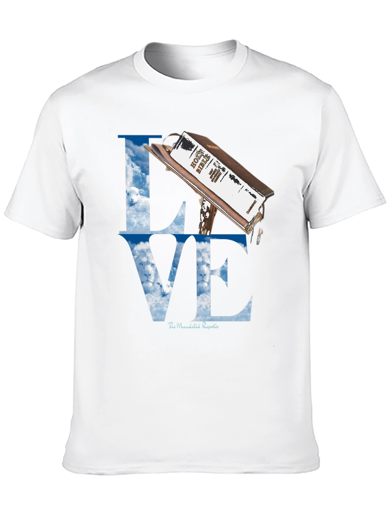 Love Bible T-Shirt - Religious Graphic Tee