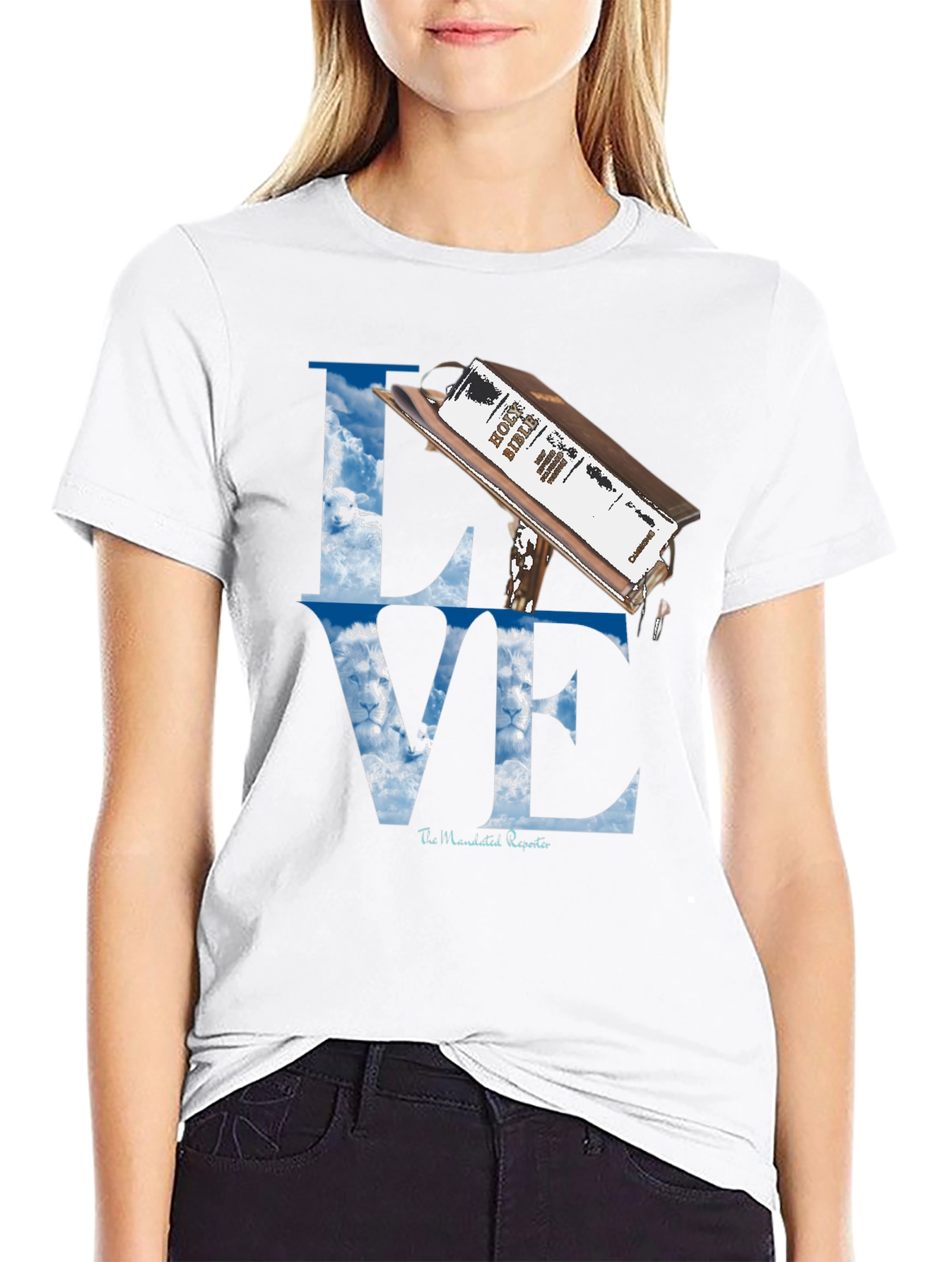 Love Bible T-Shirt - Religious Graphic Tee