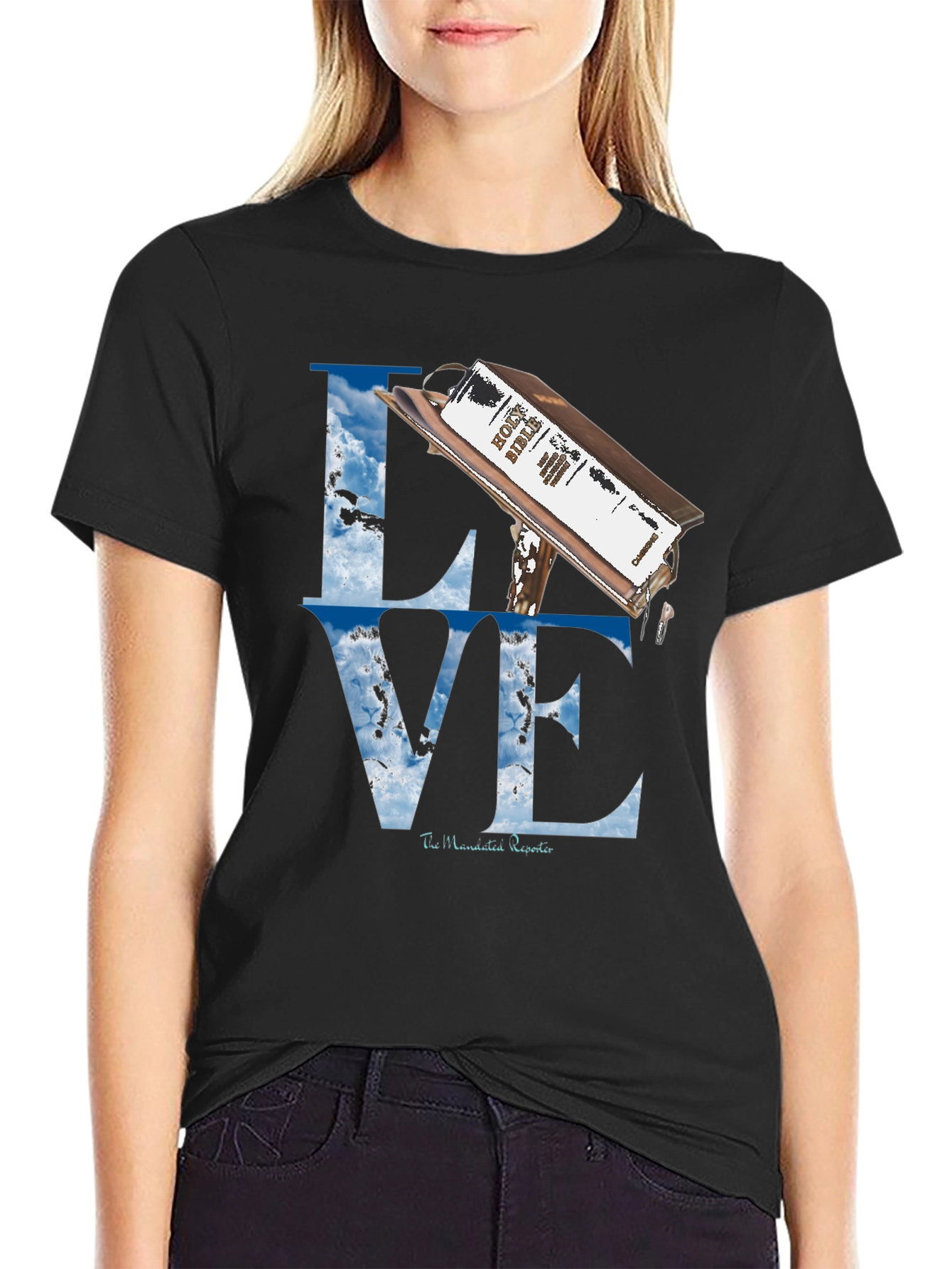Love Bible T-Shirt - Religious Graphic Tee