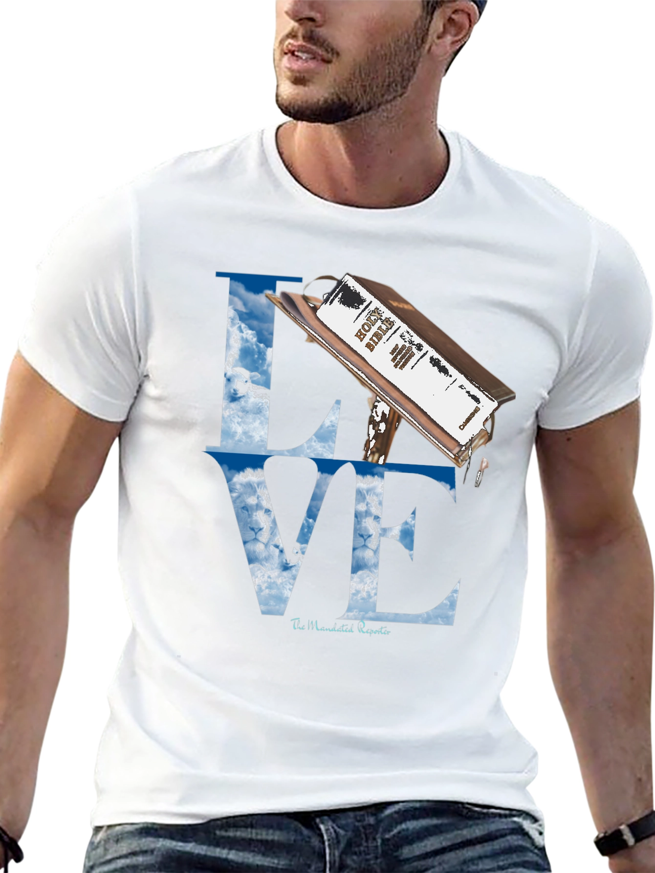 Love Bible T-Shirt - Religious Graphic Tee