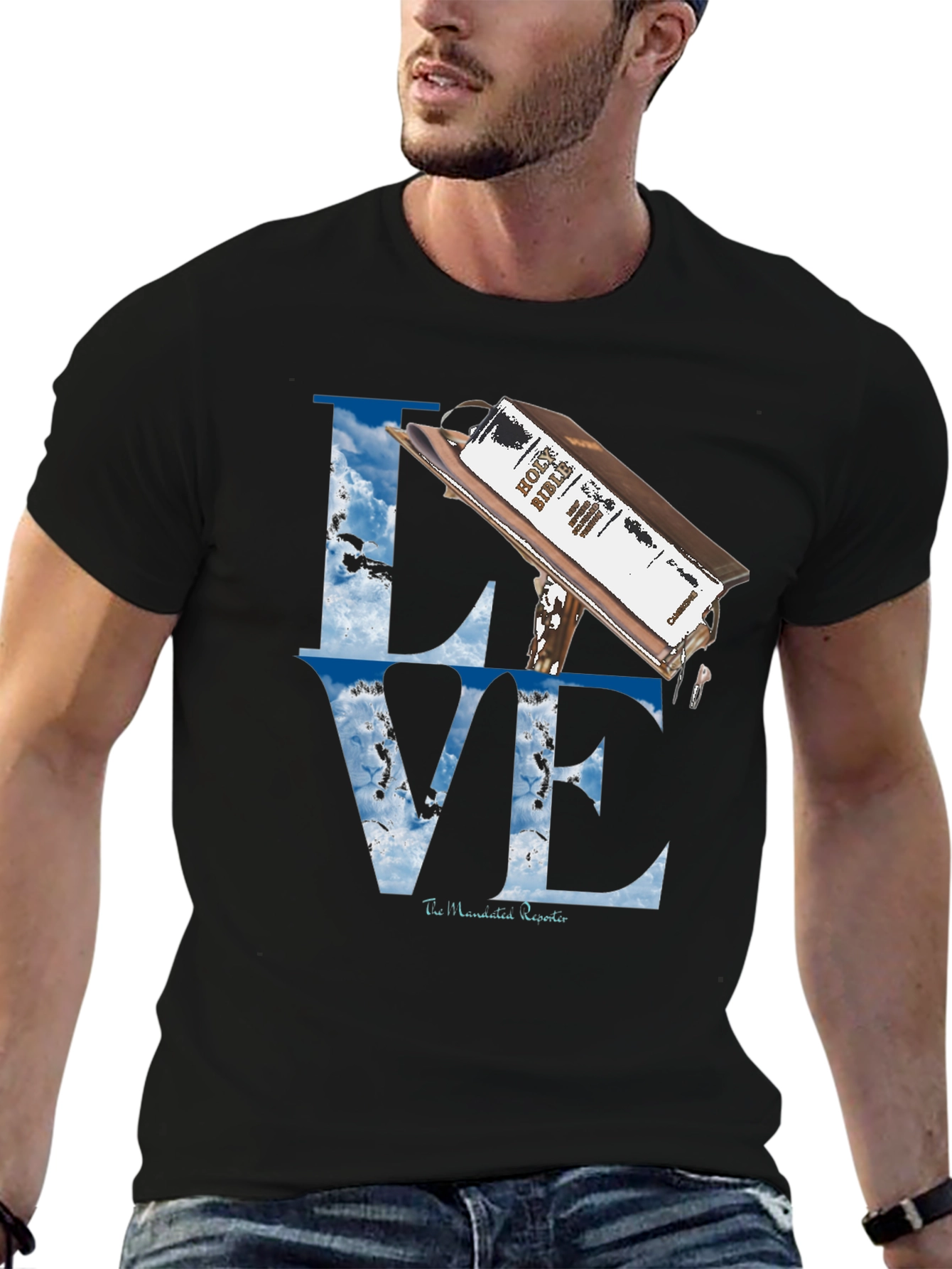 Love Bible T-Shirt - Religious Graphic Tee