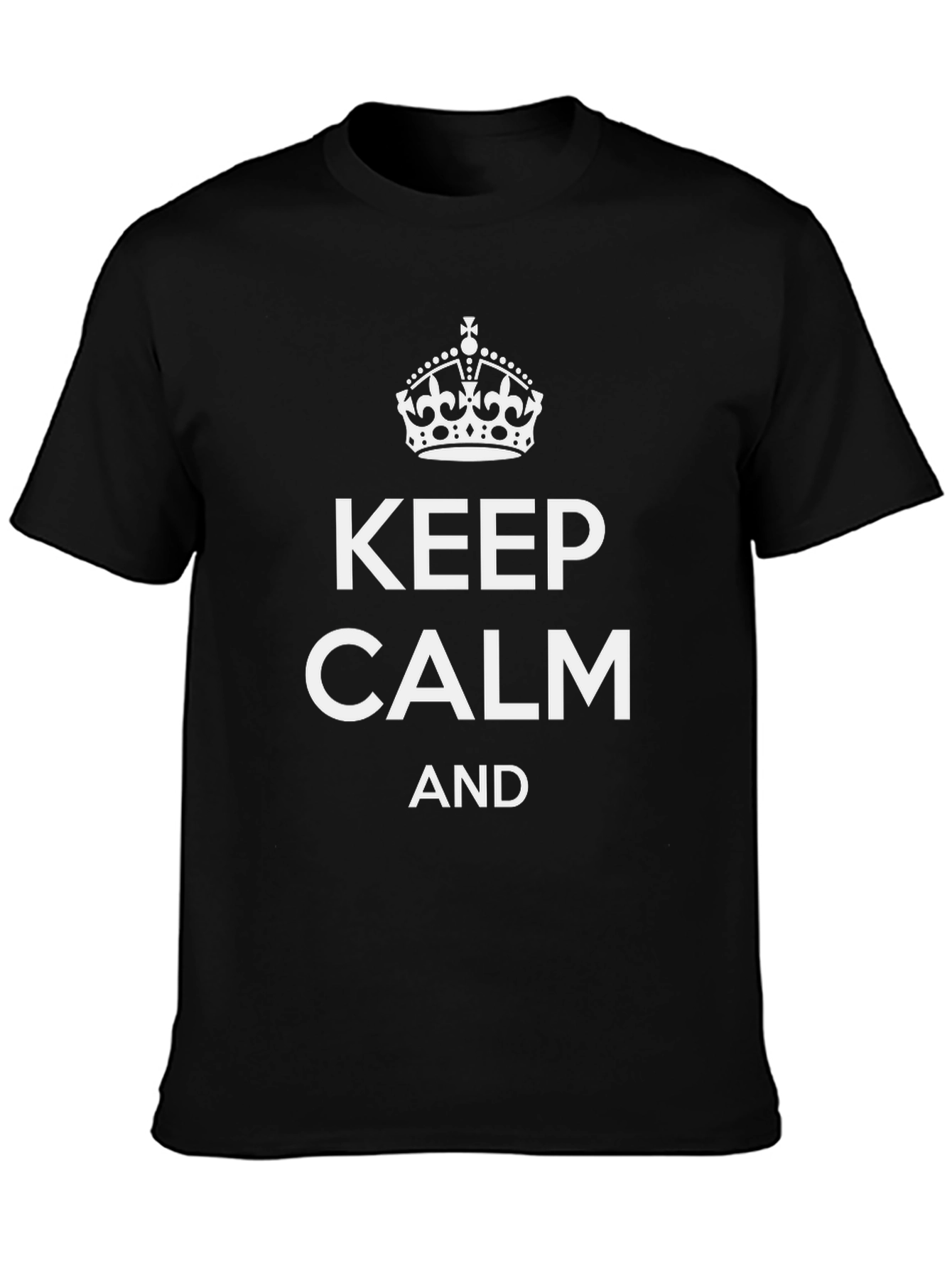 Keep Calm Graphic T-Shirt - Relaxed Fit