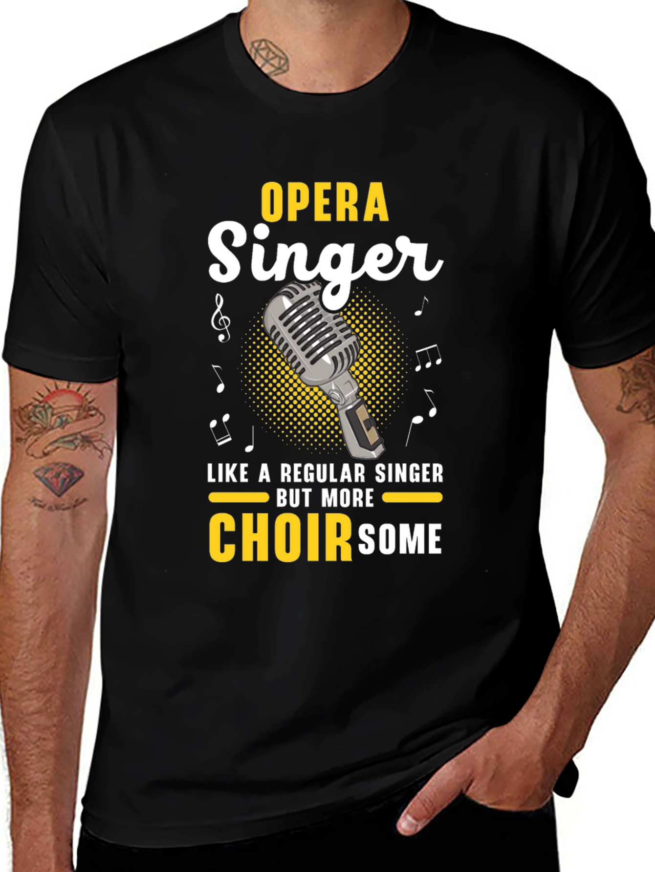 Opera Singer T-Shirt - Choirsome Humor Tee