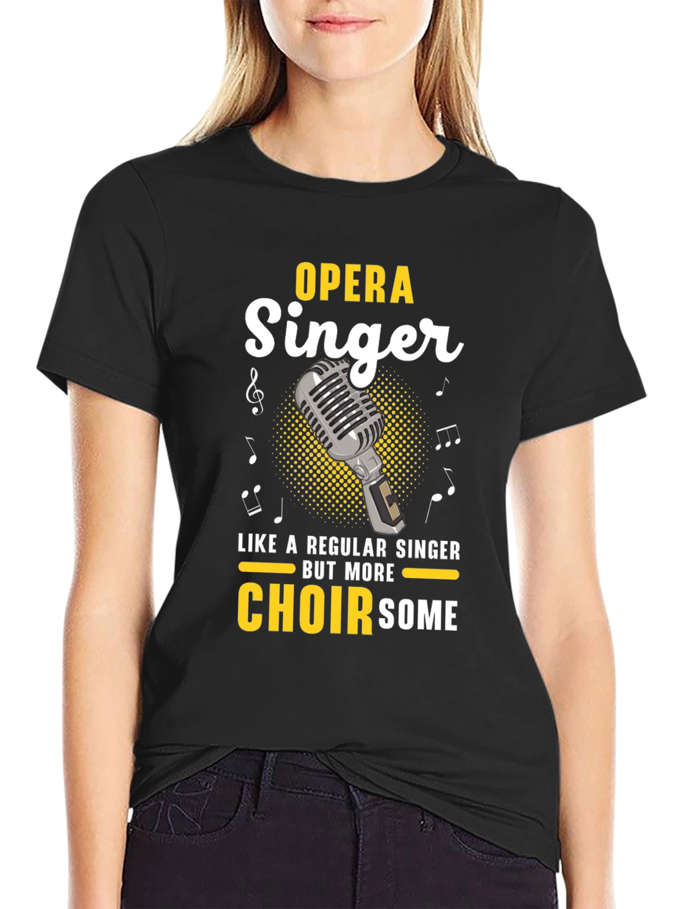 Opera Singer T-Shirt - Choirsome Humor Tee