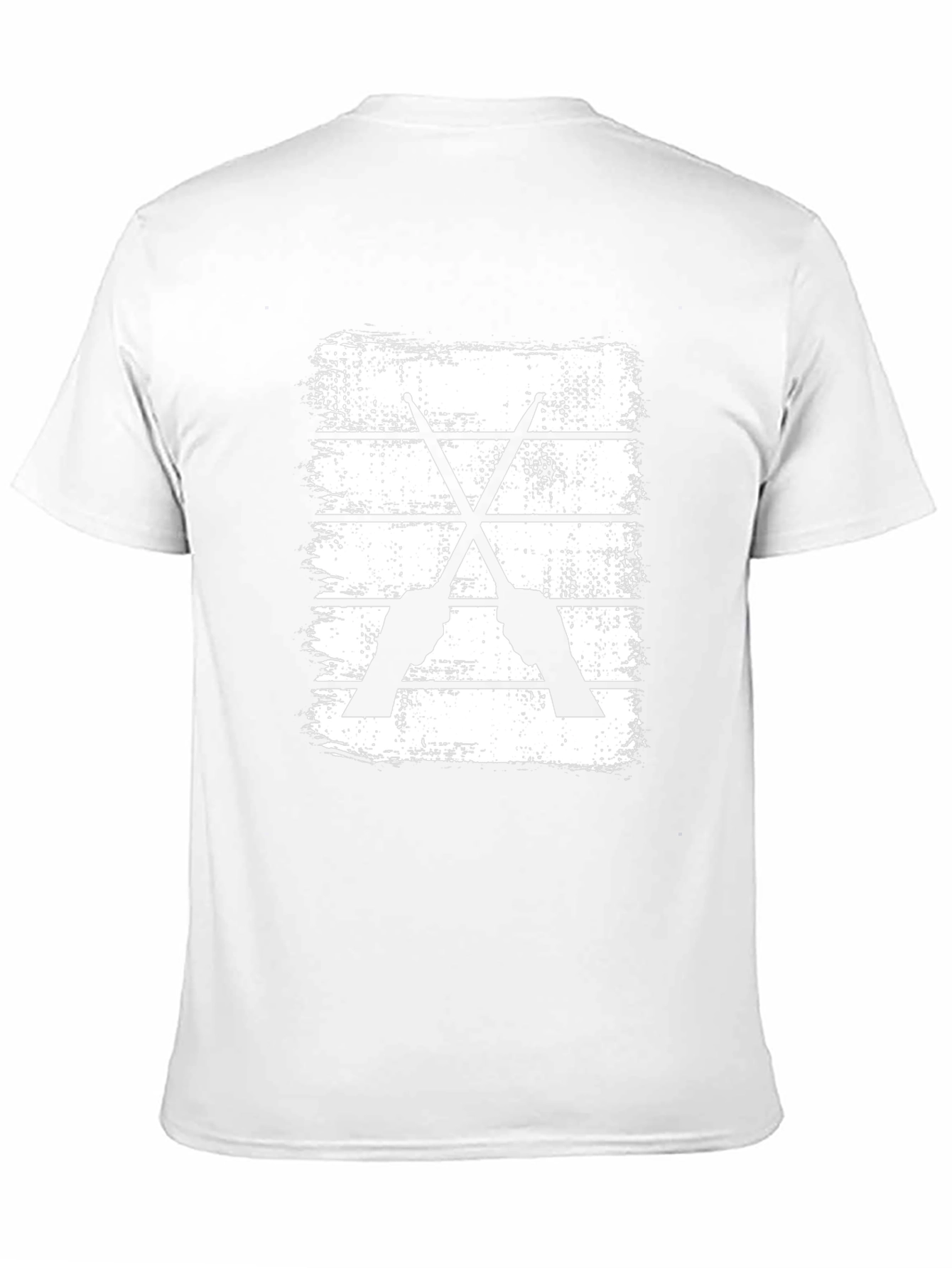 Drummer Sticks Black T-Shirt for Music Lovers