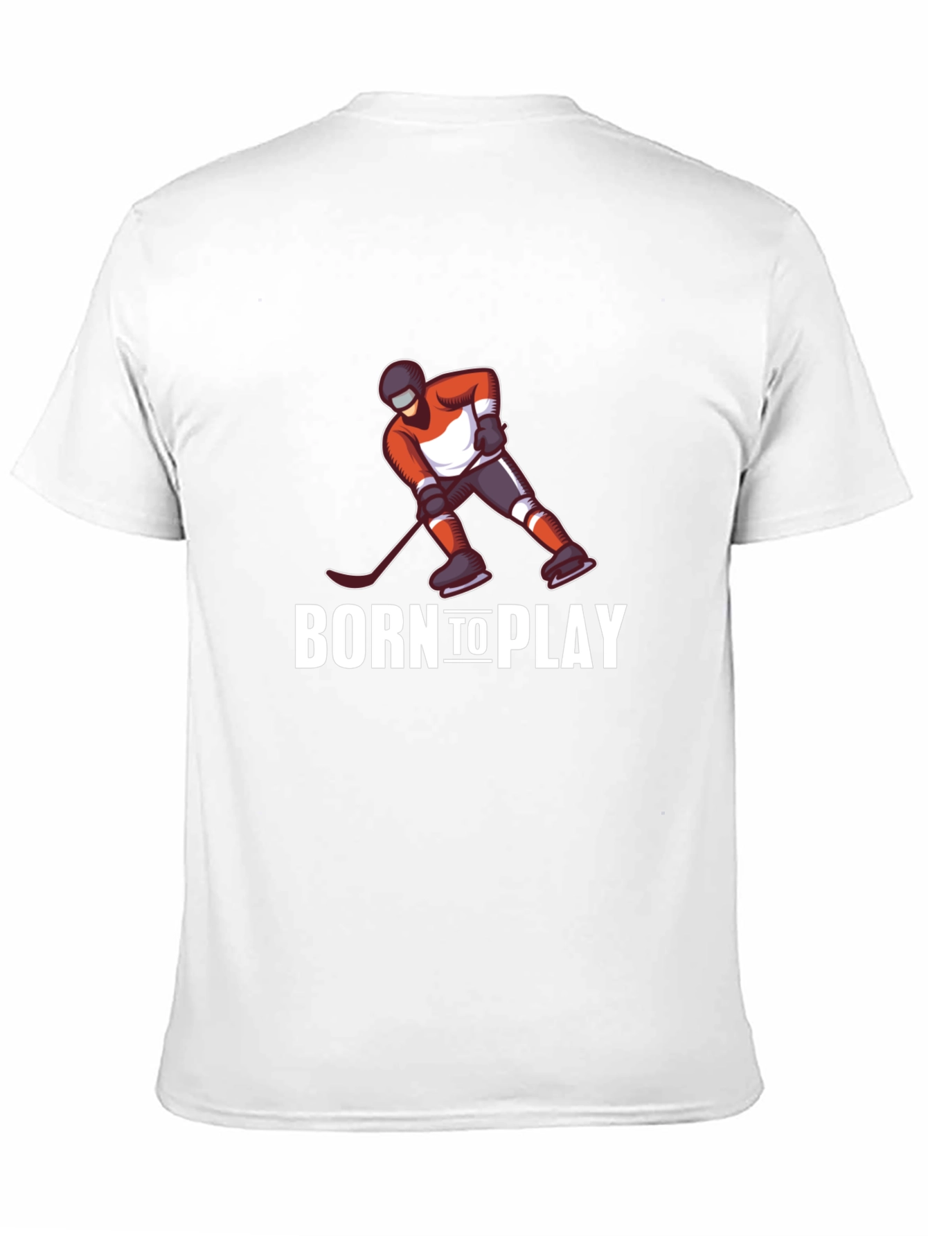 Born to Play Hockey Graphic Tee