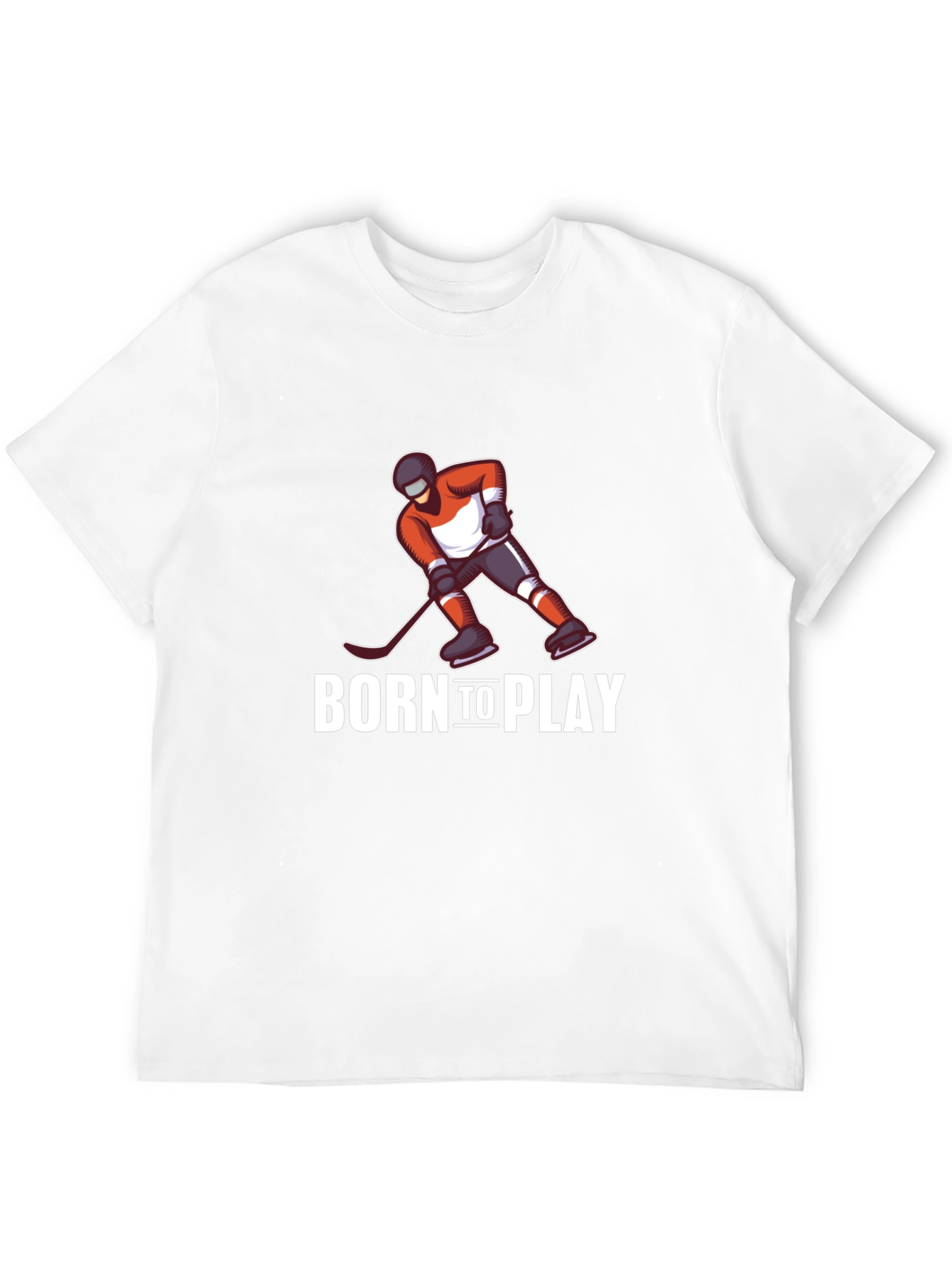 Born to Play Hockey Graphic Tee