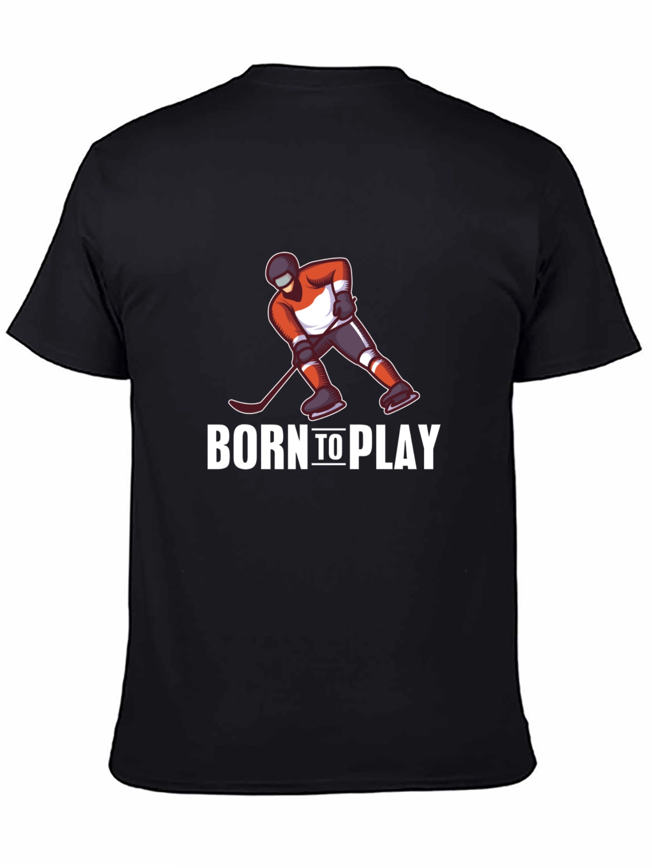 Born to Play Hockey Graphic Tee