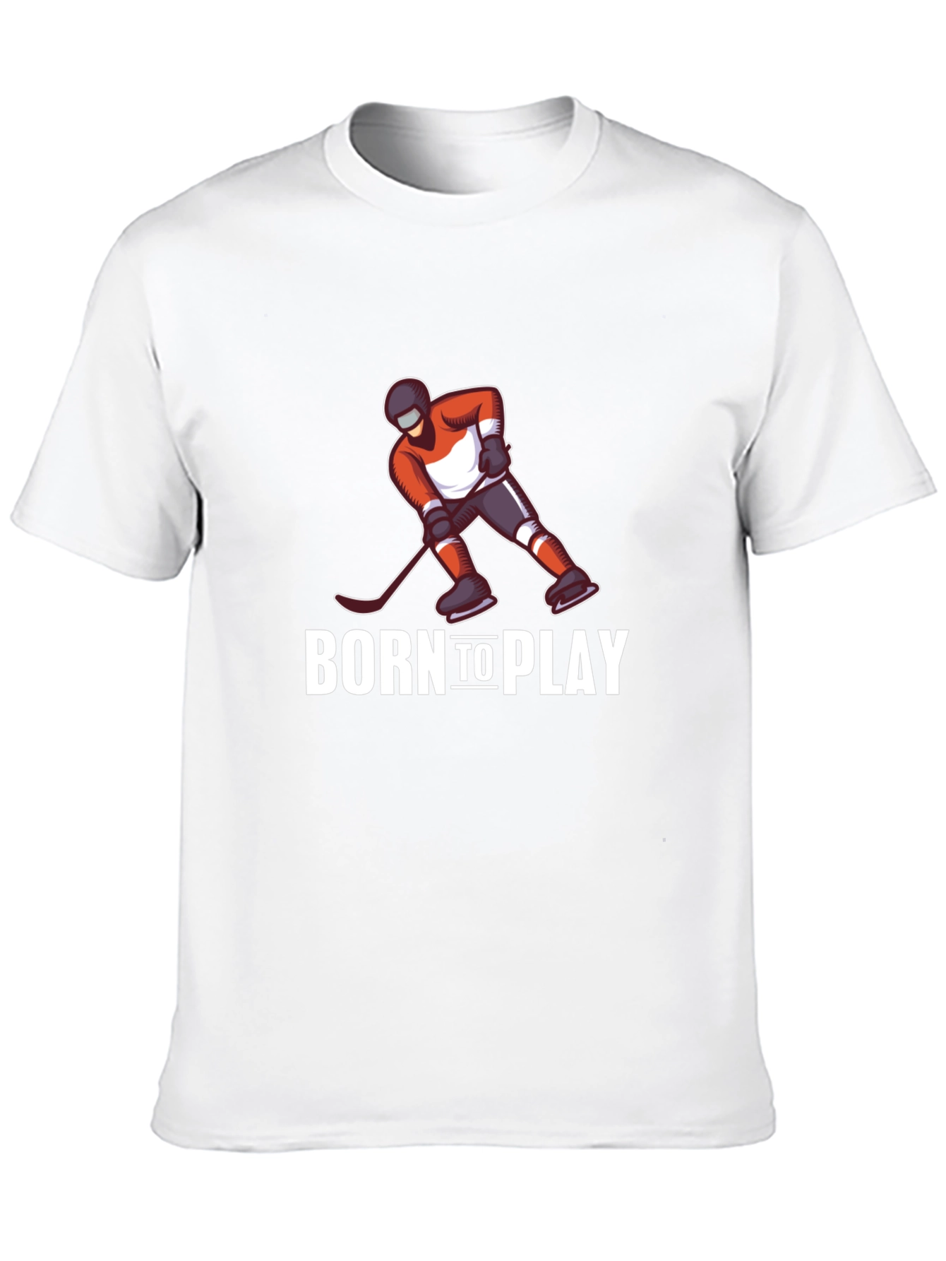 Born to Play Hockey Graphic Tee