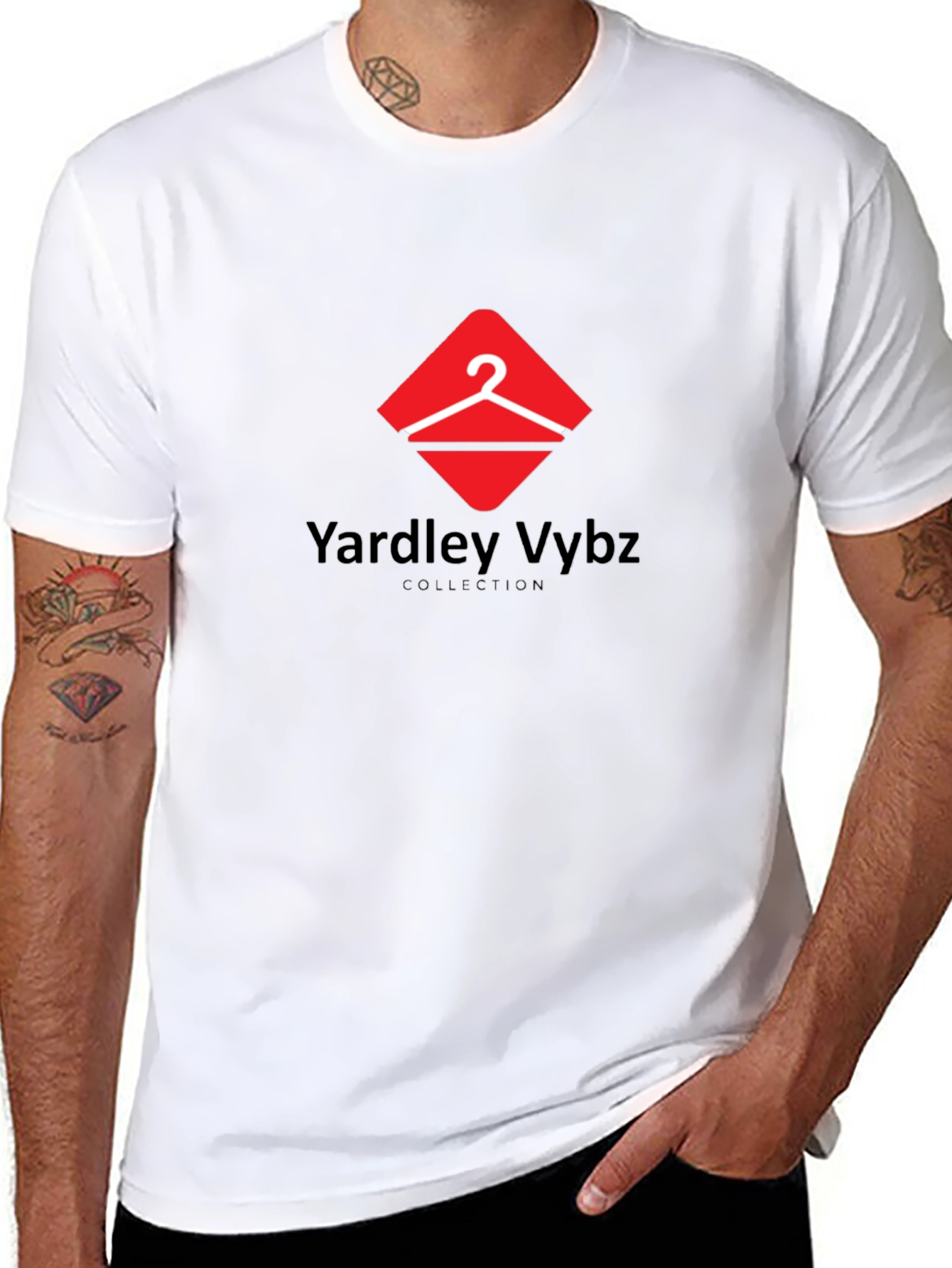Yardley Vybz Black Graphic Tee