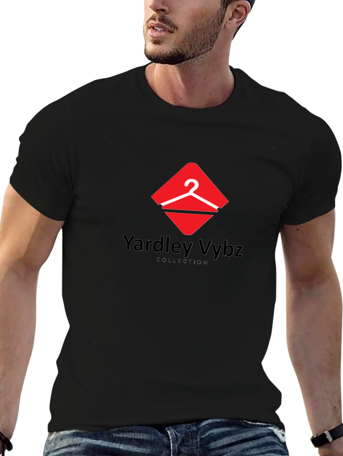 Yardley Vybz Black Graphic Tee