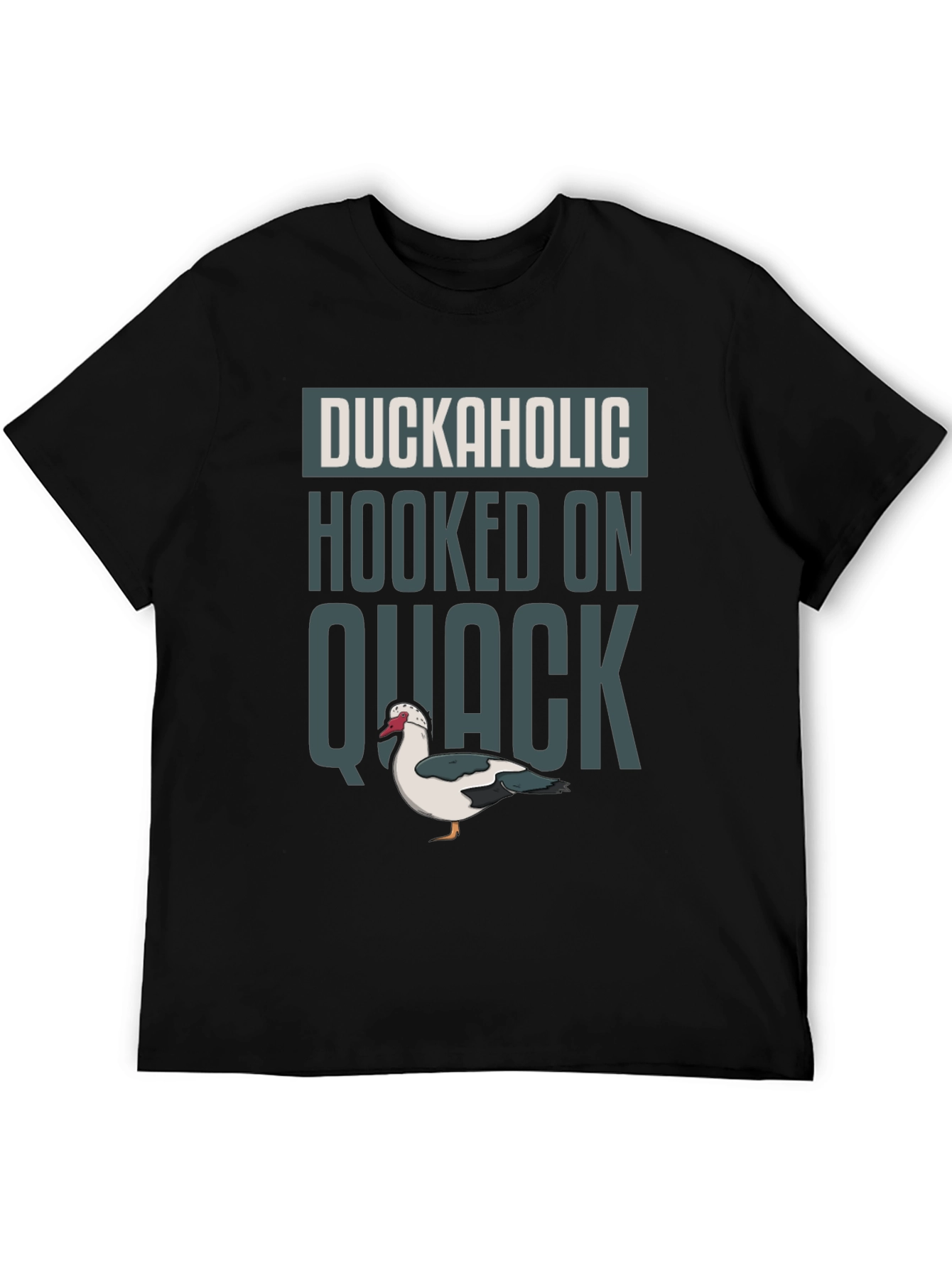 Duckaholic T-Shirt - Hooked on Quack