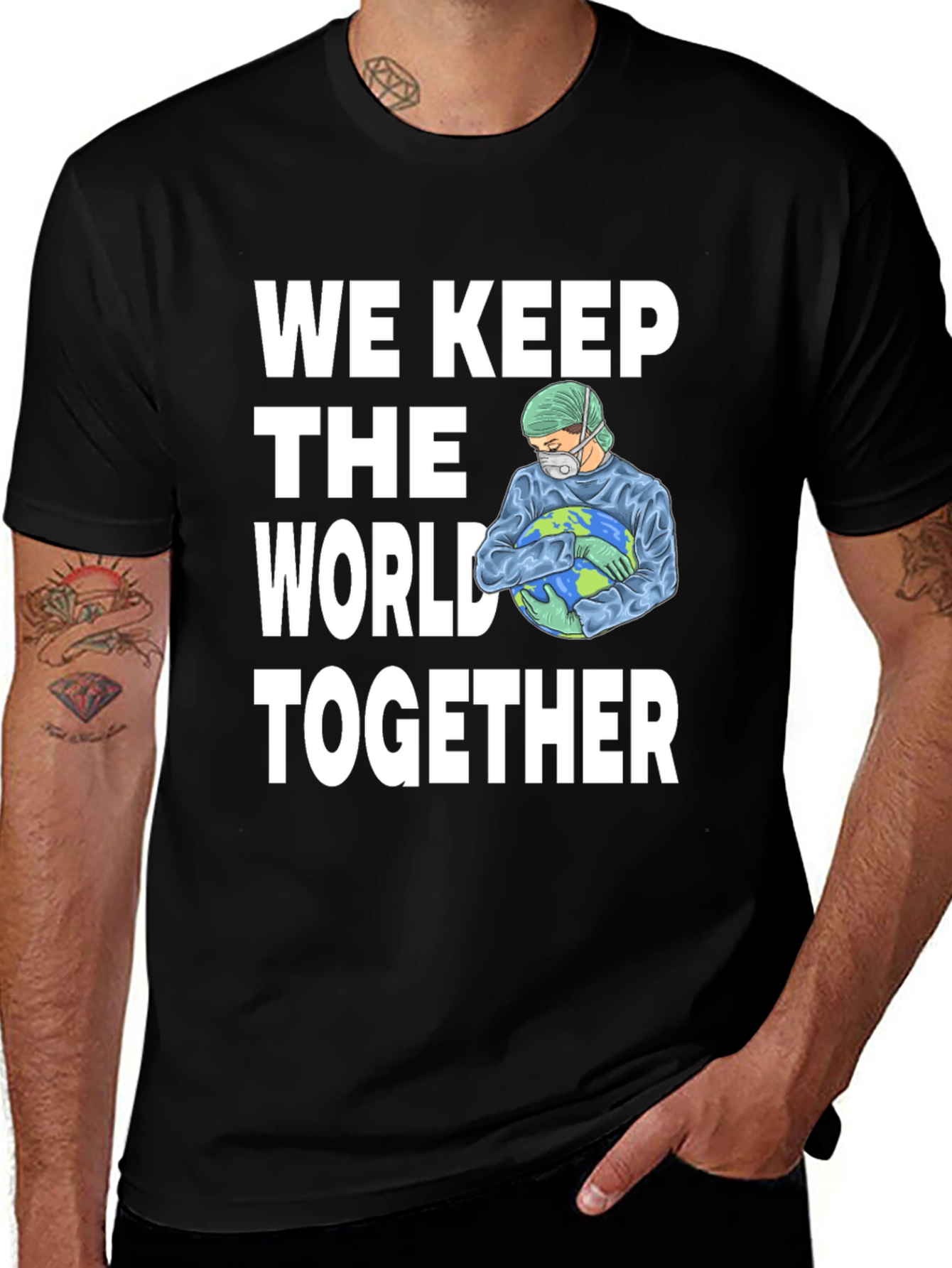 We Keep the World Together Graphic T-Shirt