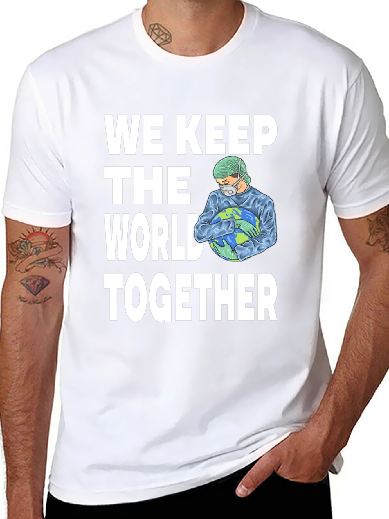 We Keep the World Together Graphic T-Shirt