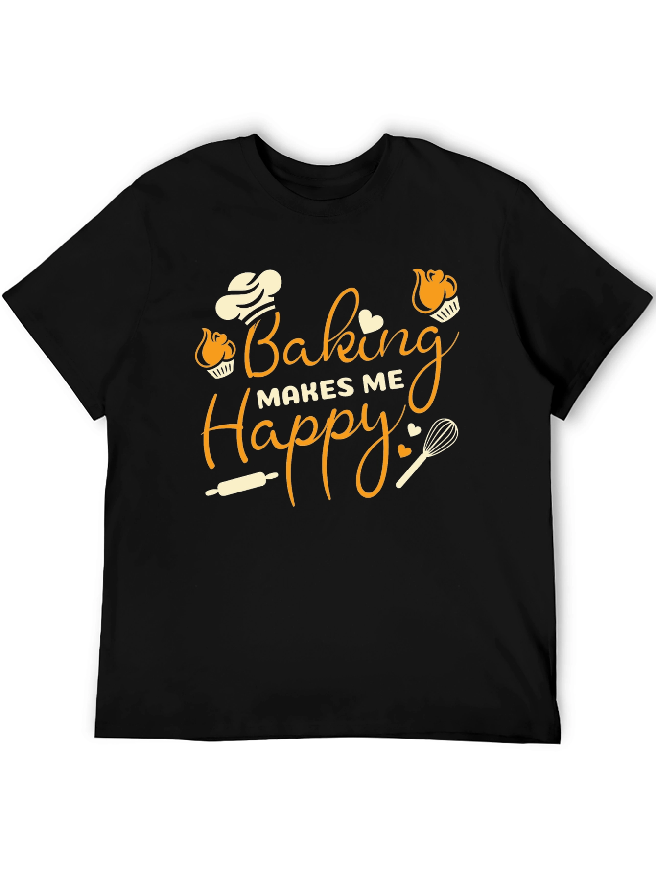 Baking Makes Me Happy T-Shirt