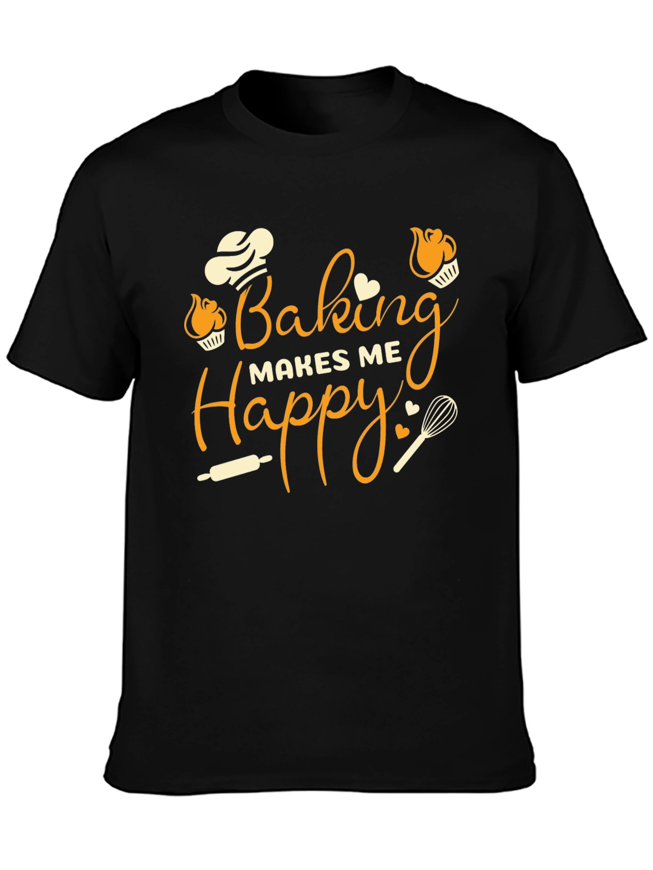 Baking Makes Me Happy T-Shirt