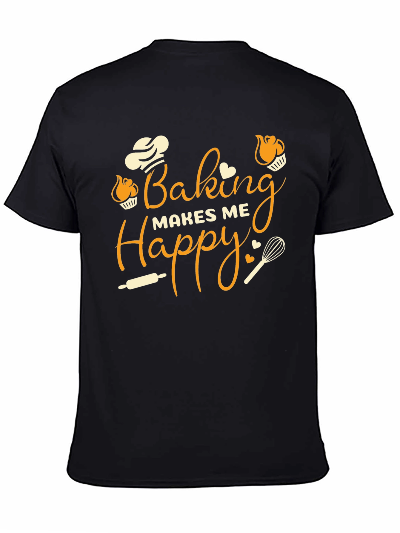 Baking Makes Me Happy T-Shirt