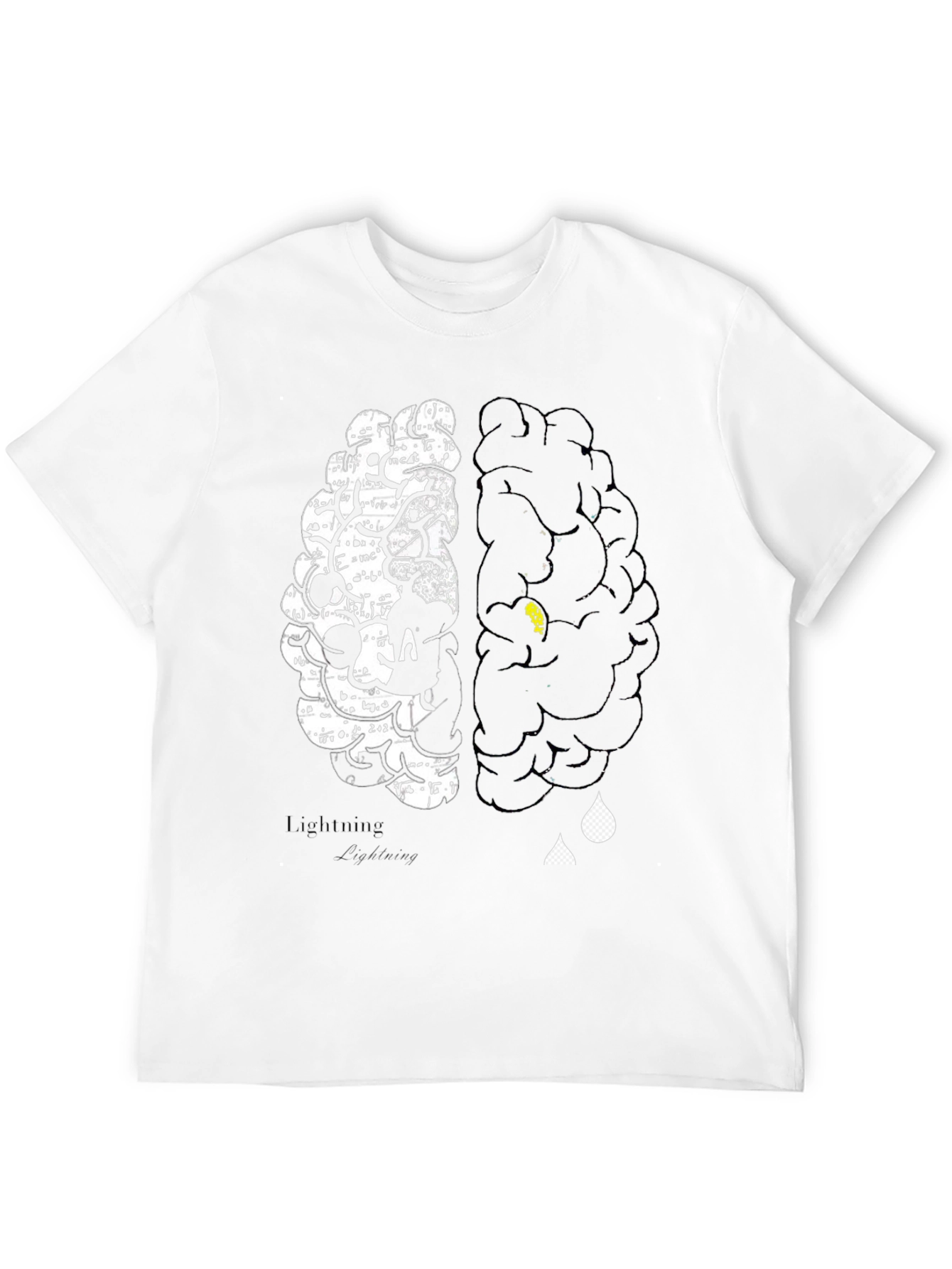 Brain Power T-Shirt - Left vs Right Brain Design