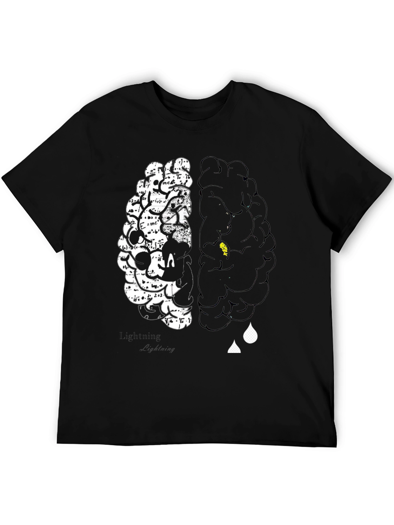 Brain Power T-Shirt - Left vs Right Brain Design
