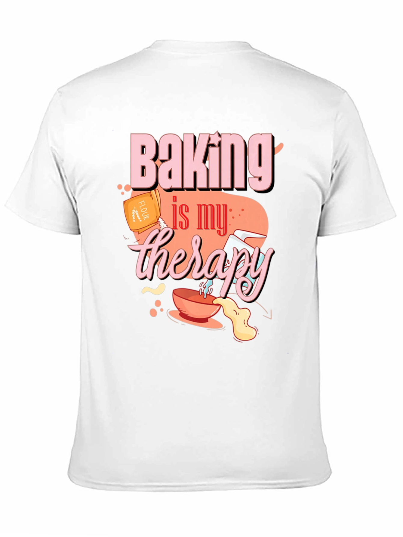 Baking is My Therapy Graphic Tee