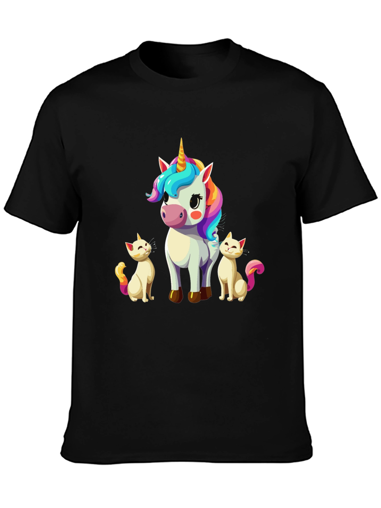 Unicorn & Kitties Graphic Tee