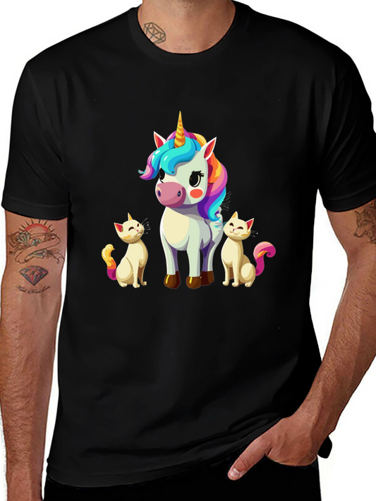 Unicorn & Kitties Graphic Tee
