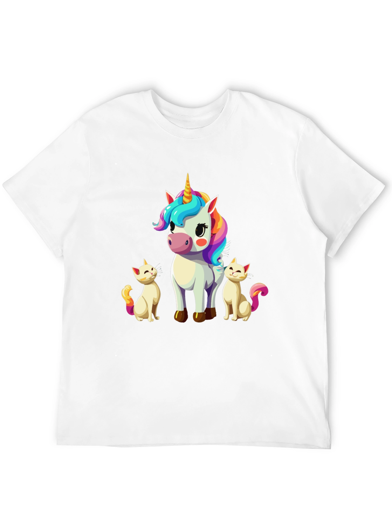 Unicorn & Kitties Graphic Tee