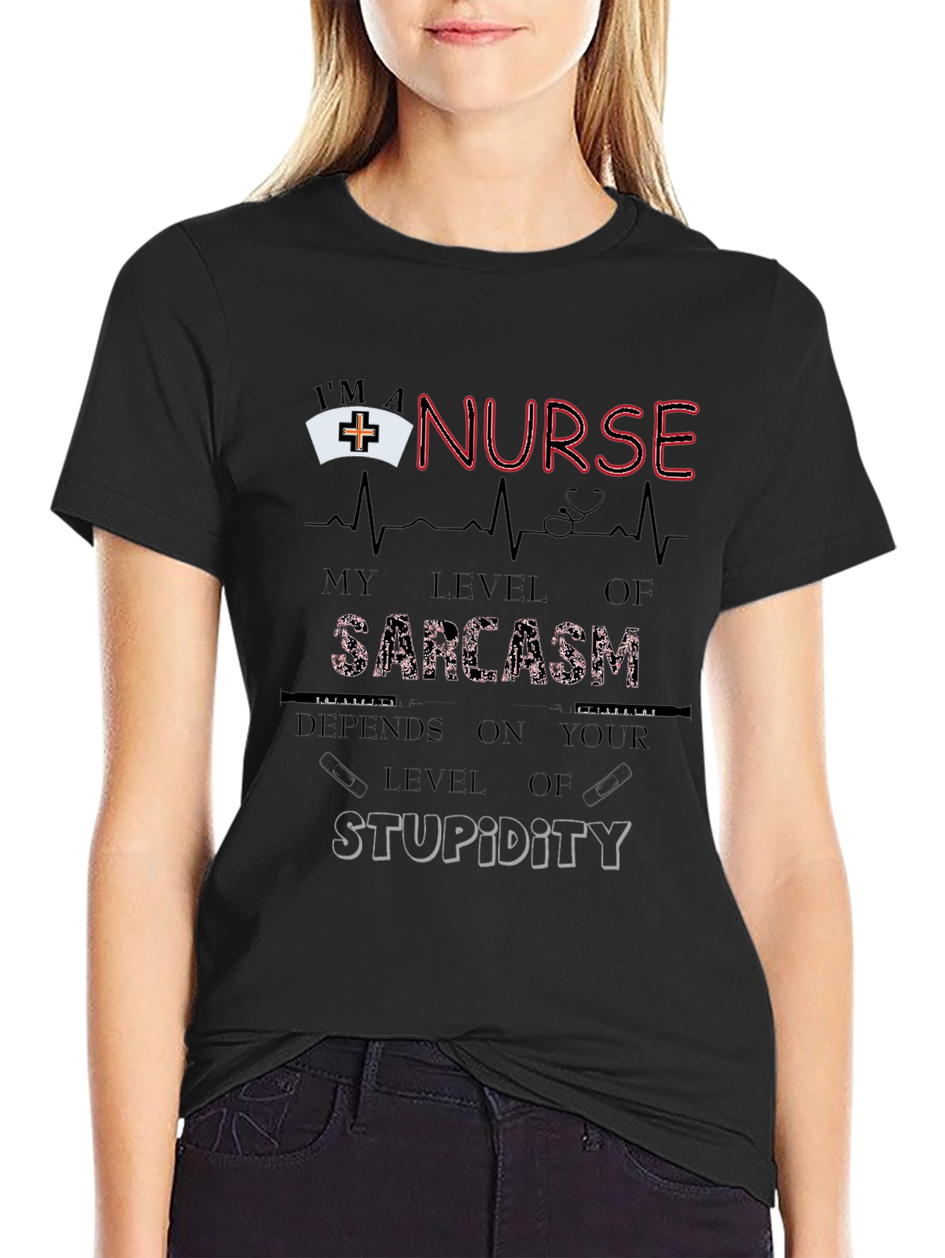 Nurse Sarcasm T-Shirt - Funny Nurse Gift