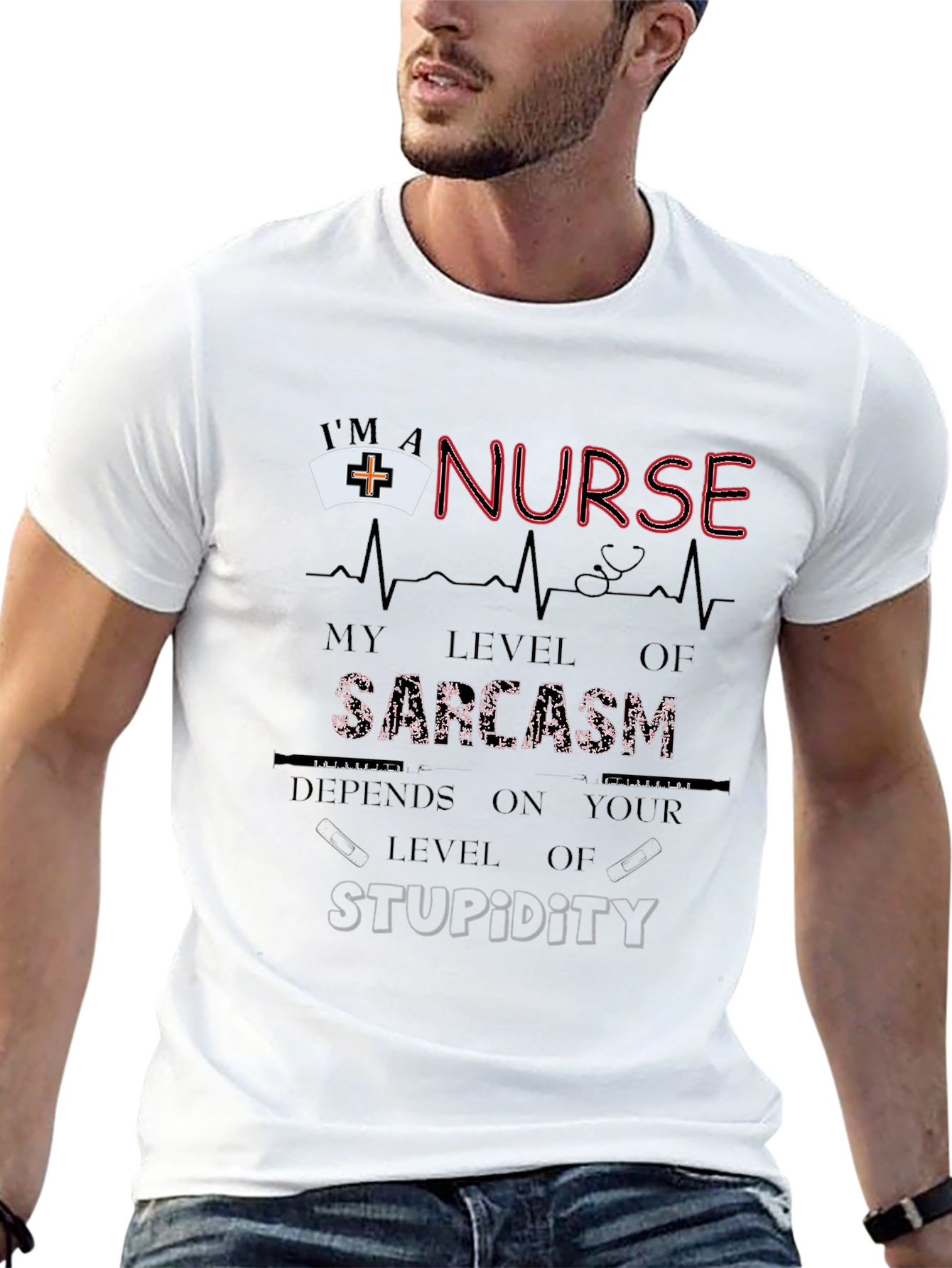 Nurse Sarcasm T-Shirt - Funny Nurse Gift
