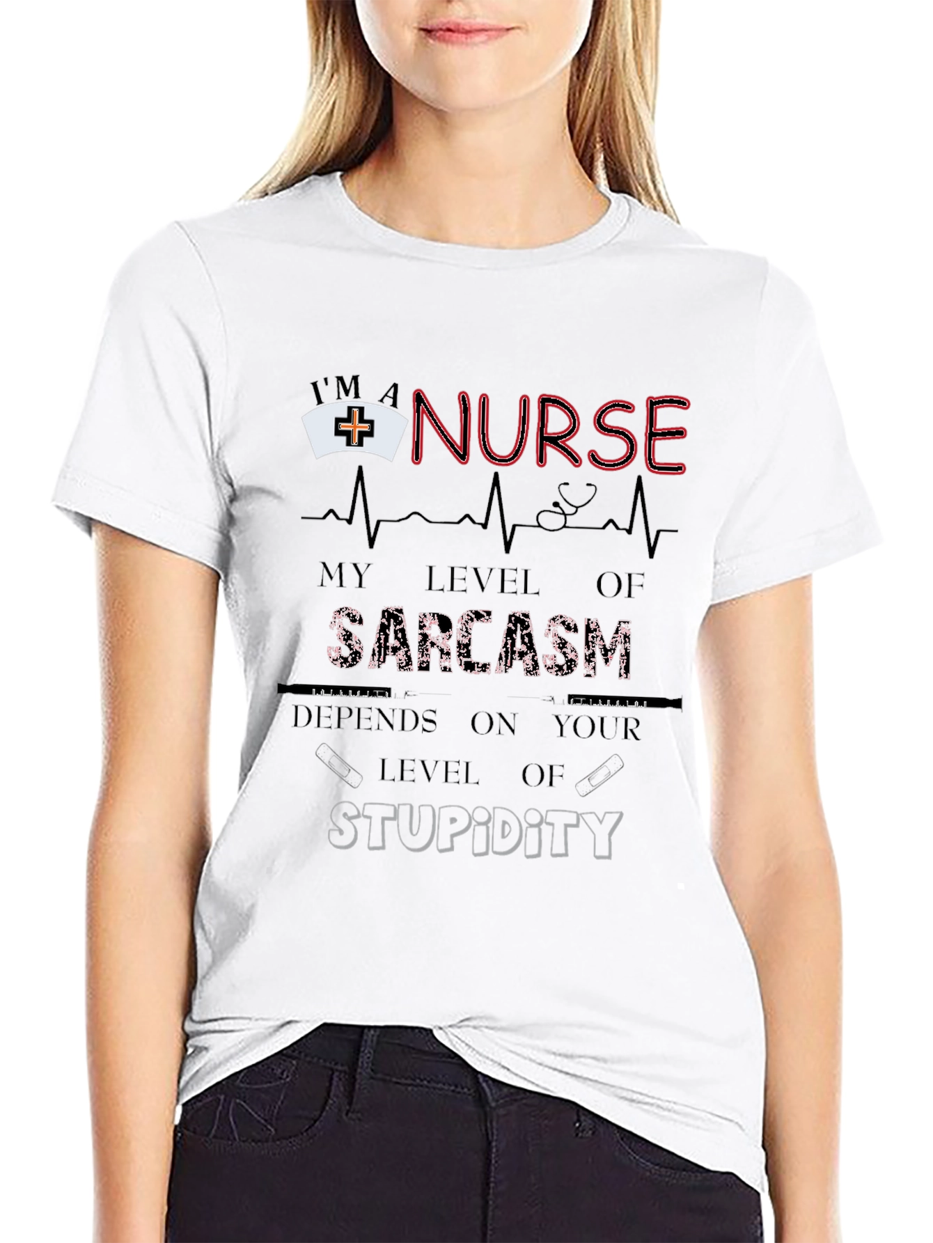 Nurse Sarcasm T-Shirt - Funny Nurse Gift
