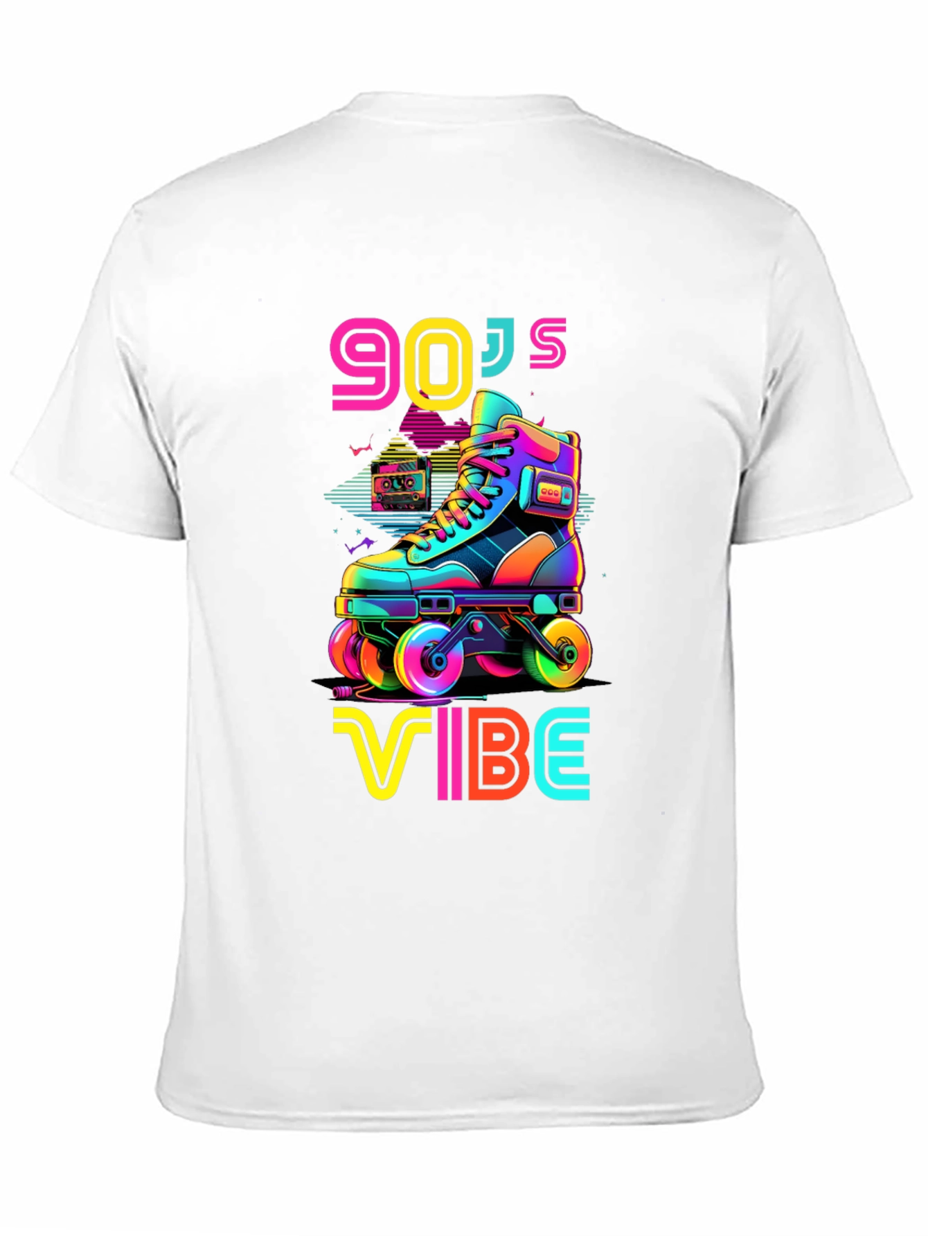 90s Vibe Roller Skate Graphic Tee