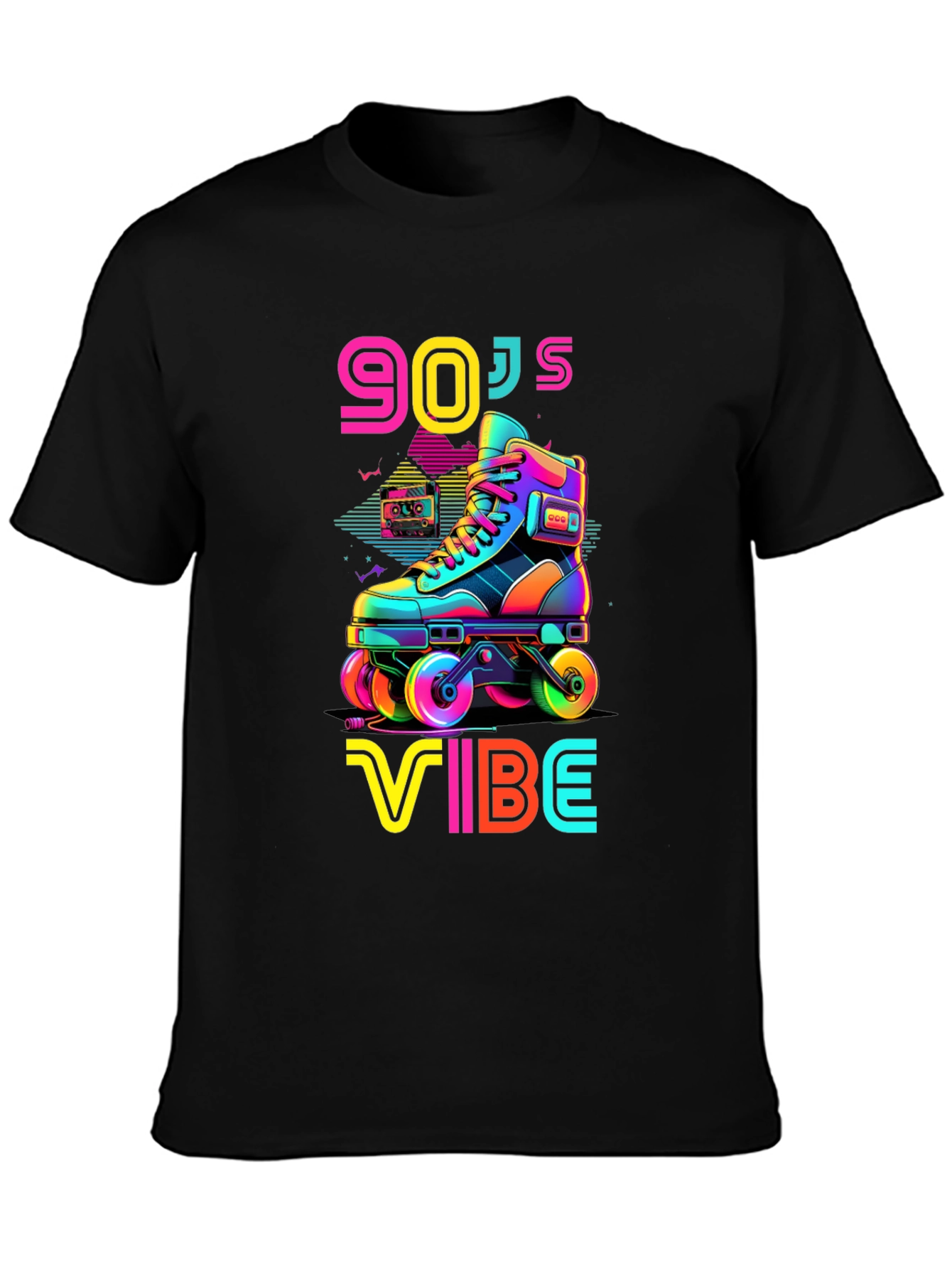 90s Vibe Roller Skate Graphic Tee