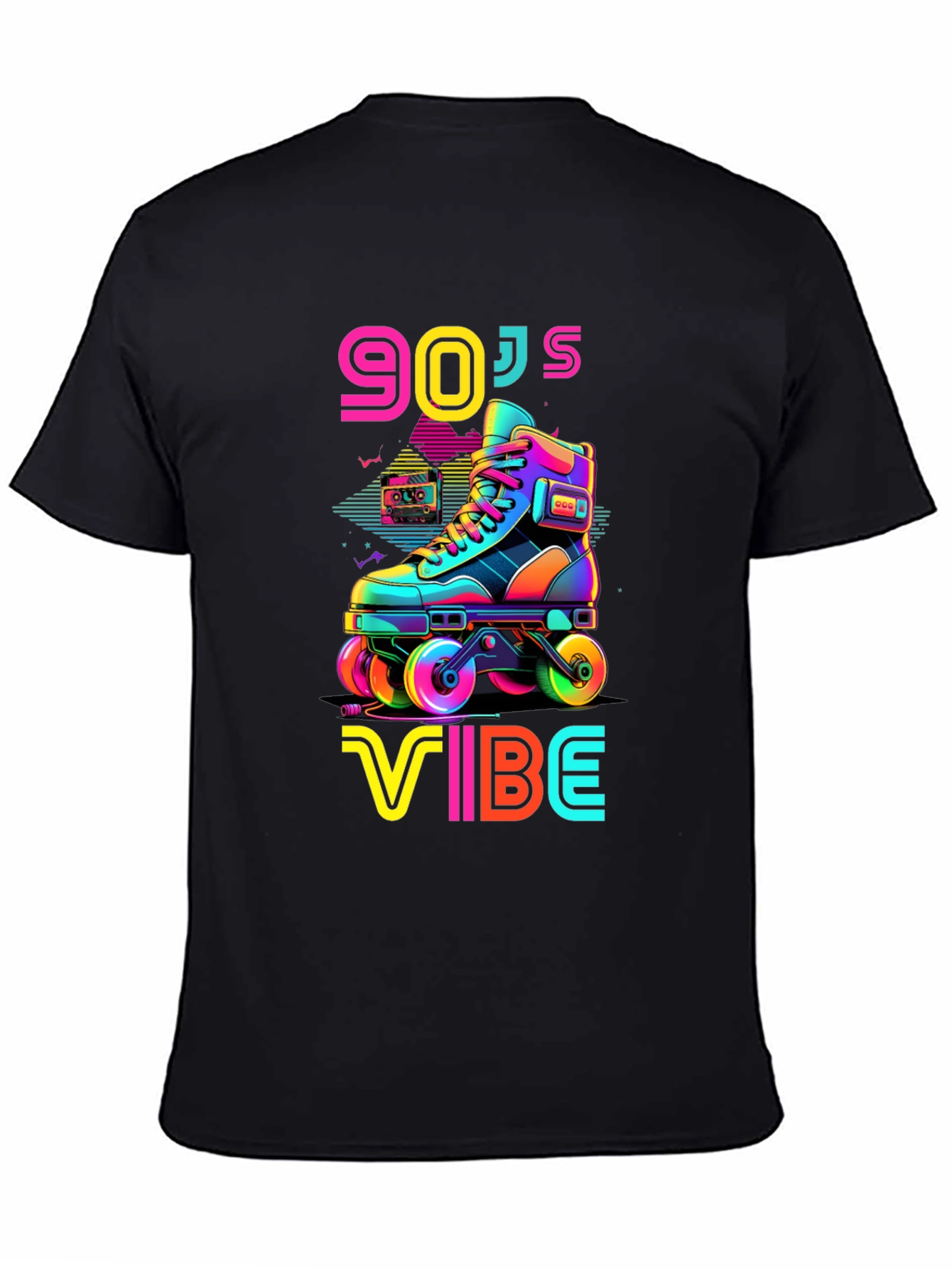 90s Vibe Roller Skate Graphic Tee